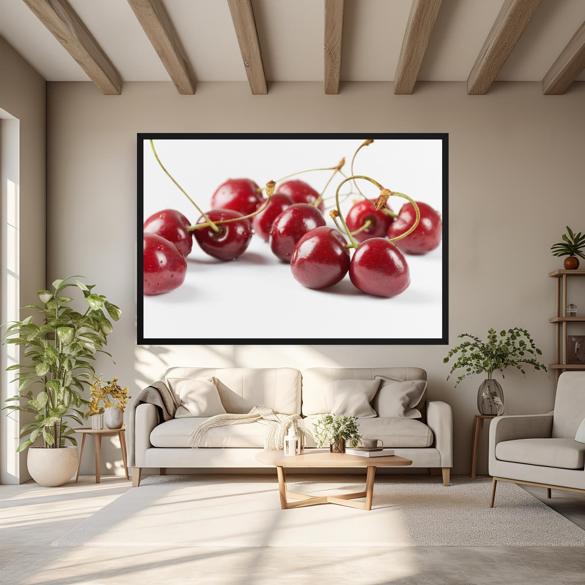 Картина на платно Cherry Berries mockup 6