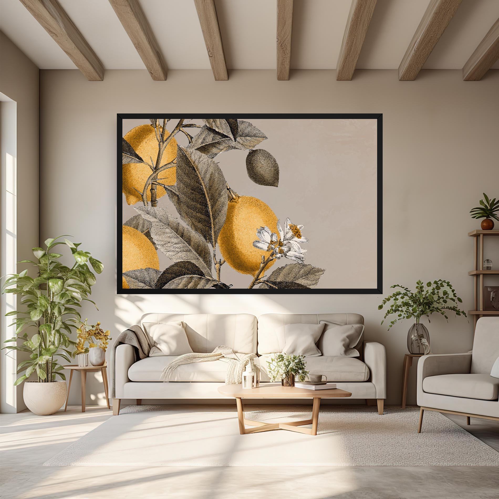 Картина на платно Lime Tree mockup 6