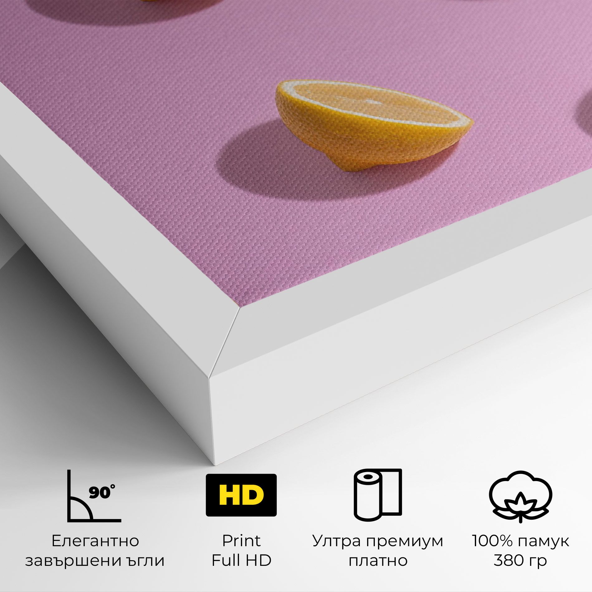 Lemon Pattern mockup 4