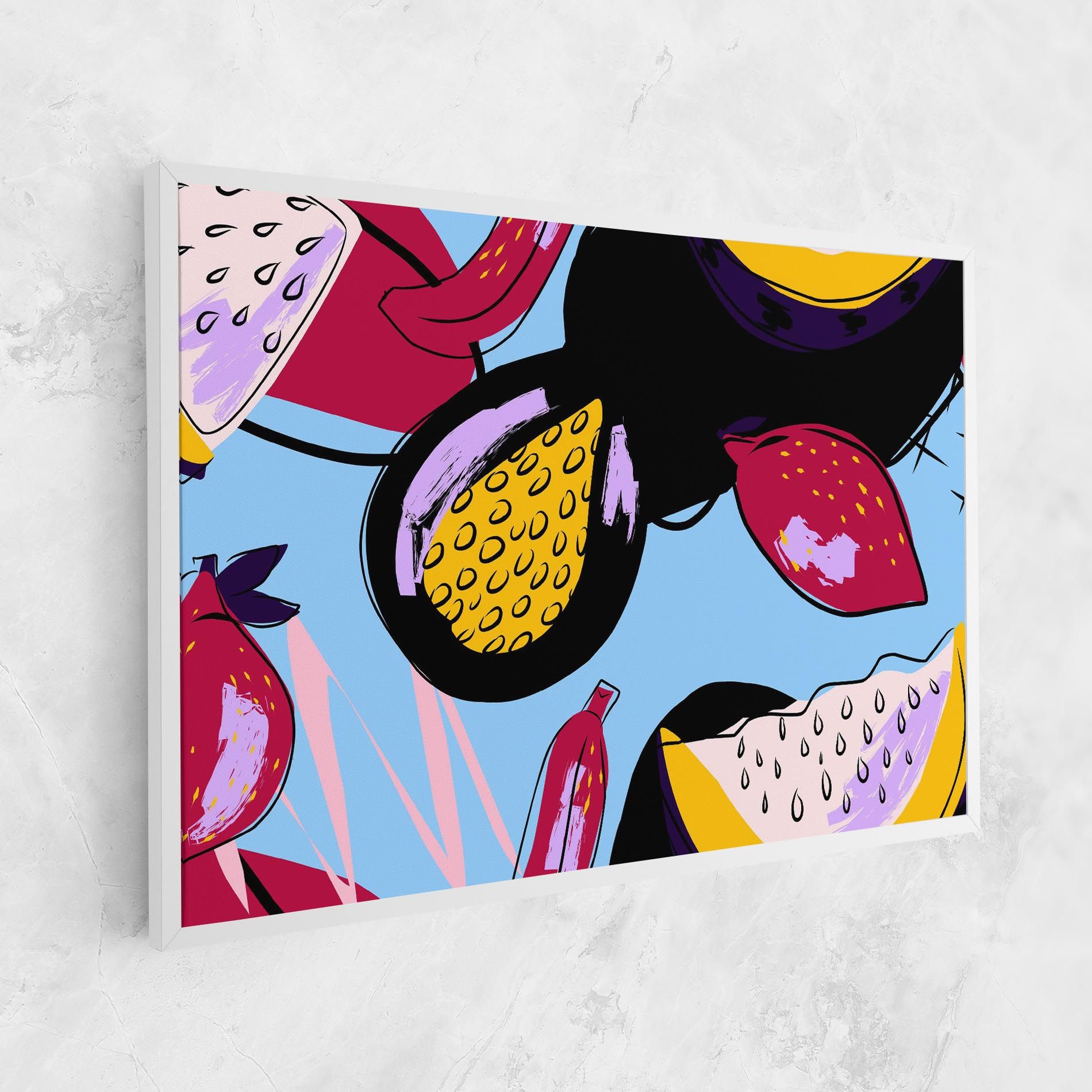 Colorful Fruits mockup 1