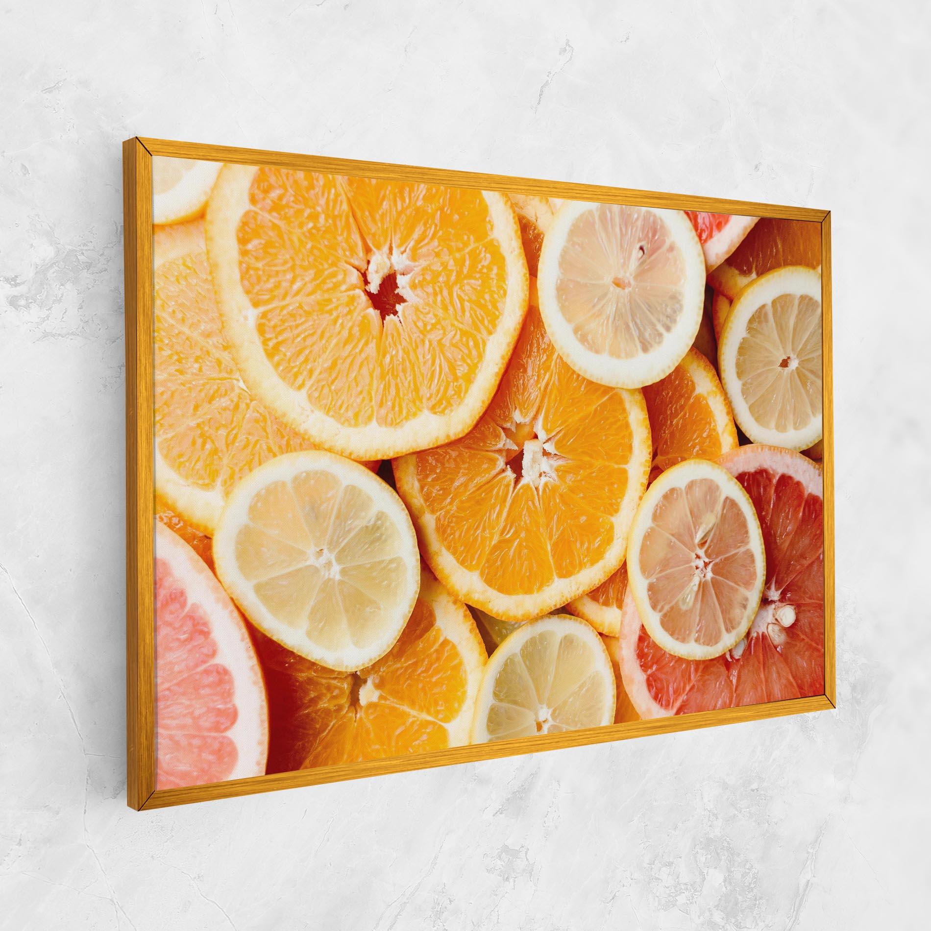 Картина на платно Citrus Fruits mockup 1