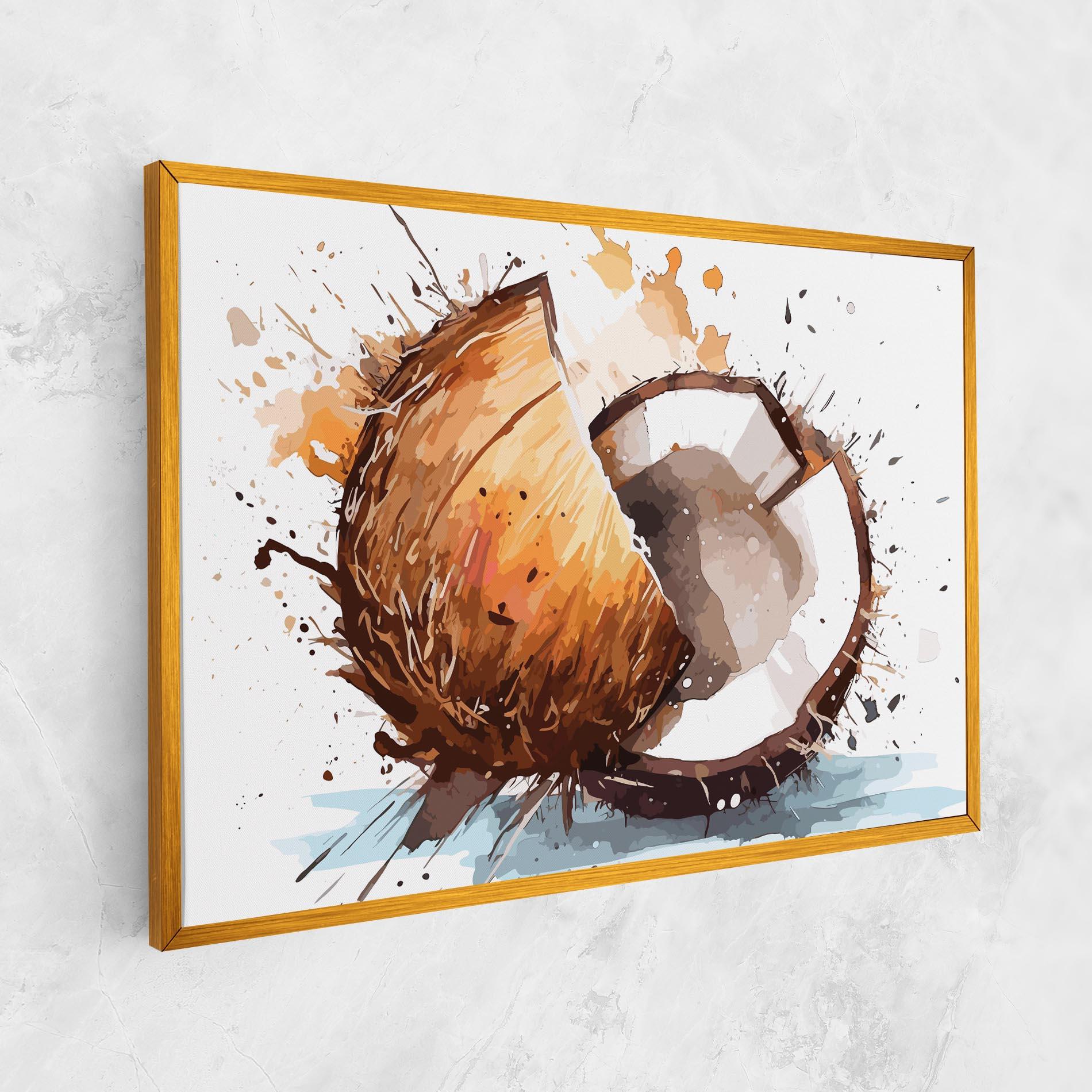 Картина на платно Coconut Art mockup 1