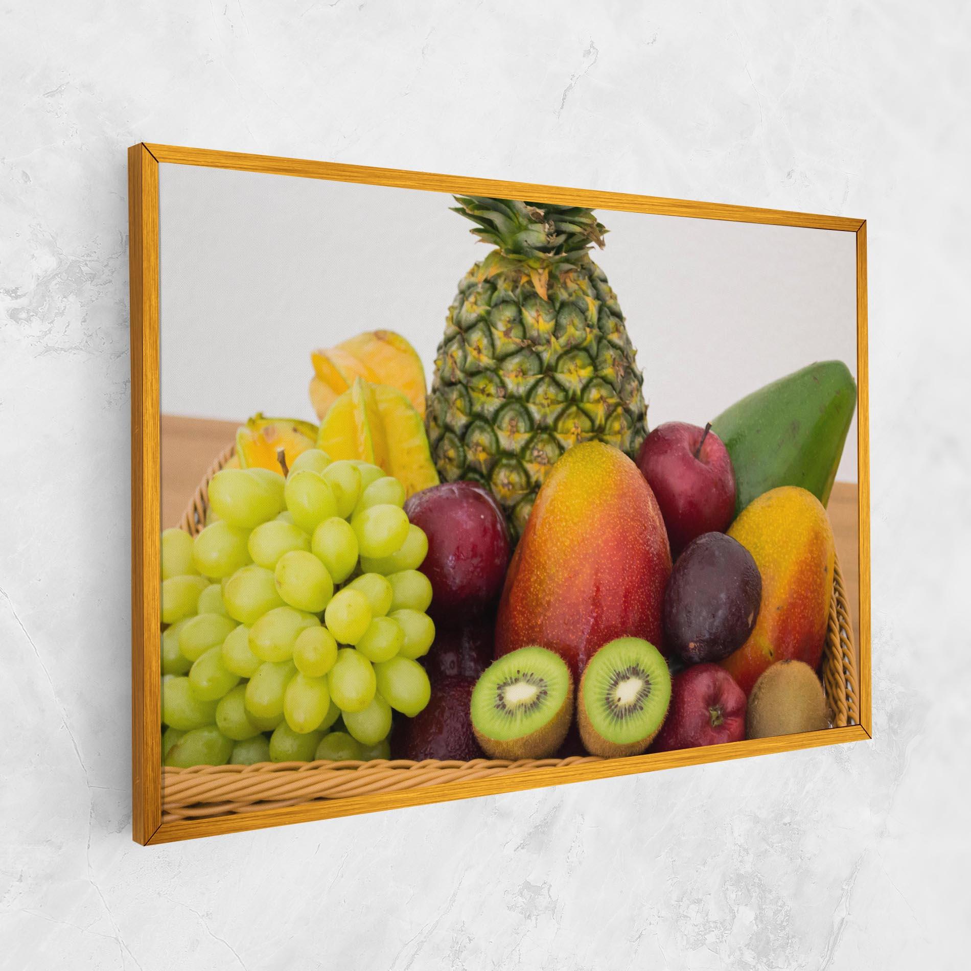 Картина на платно Fruit Basket mockup 1