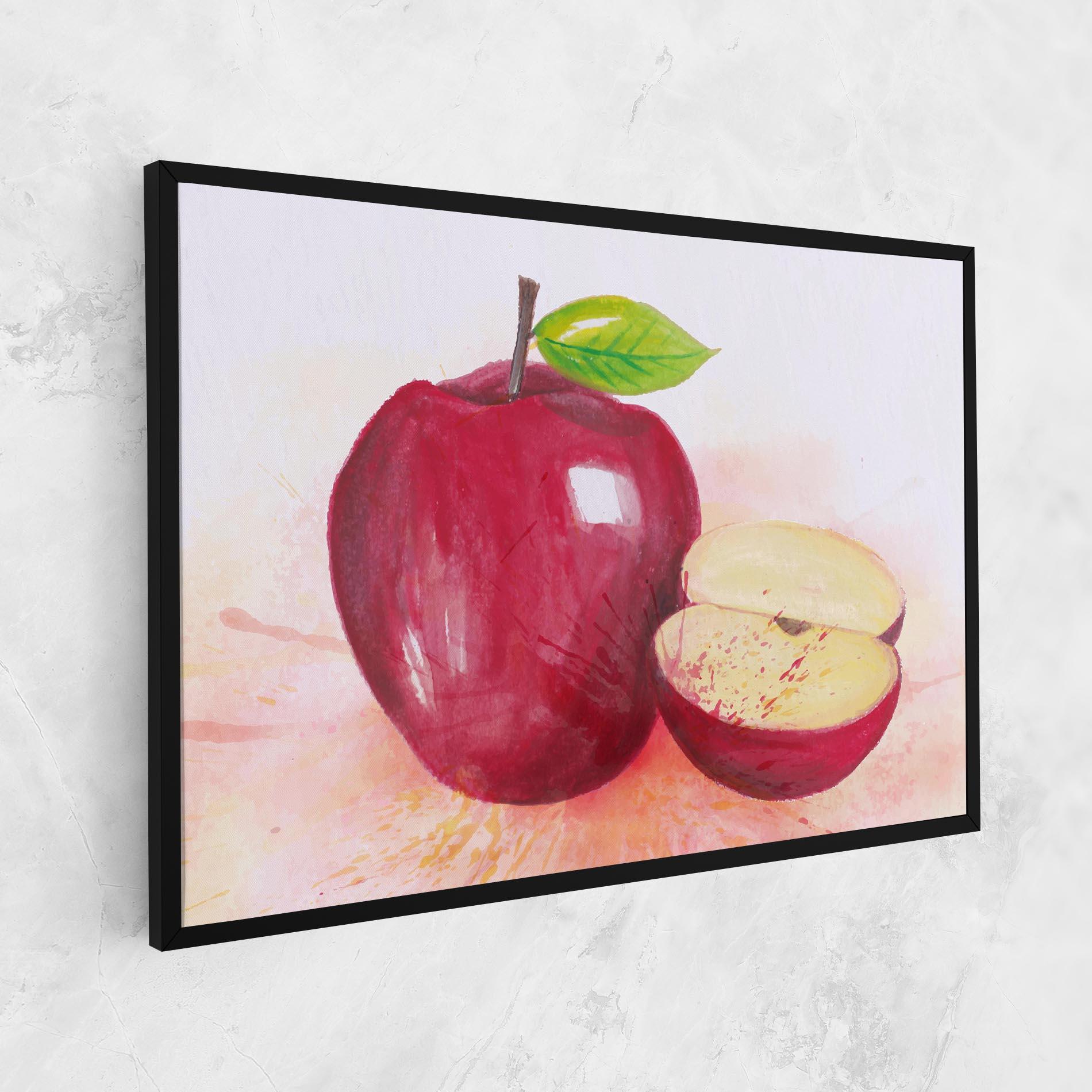 Картина на платно Apple Art mockup 1