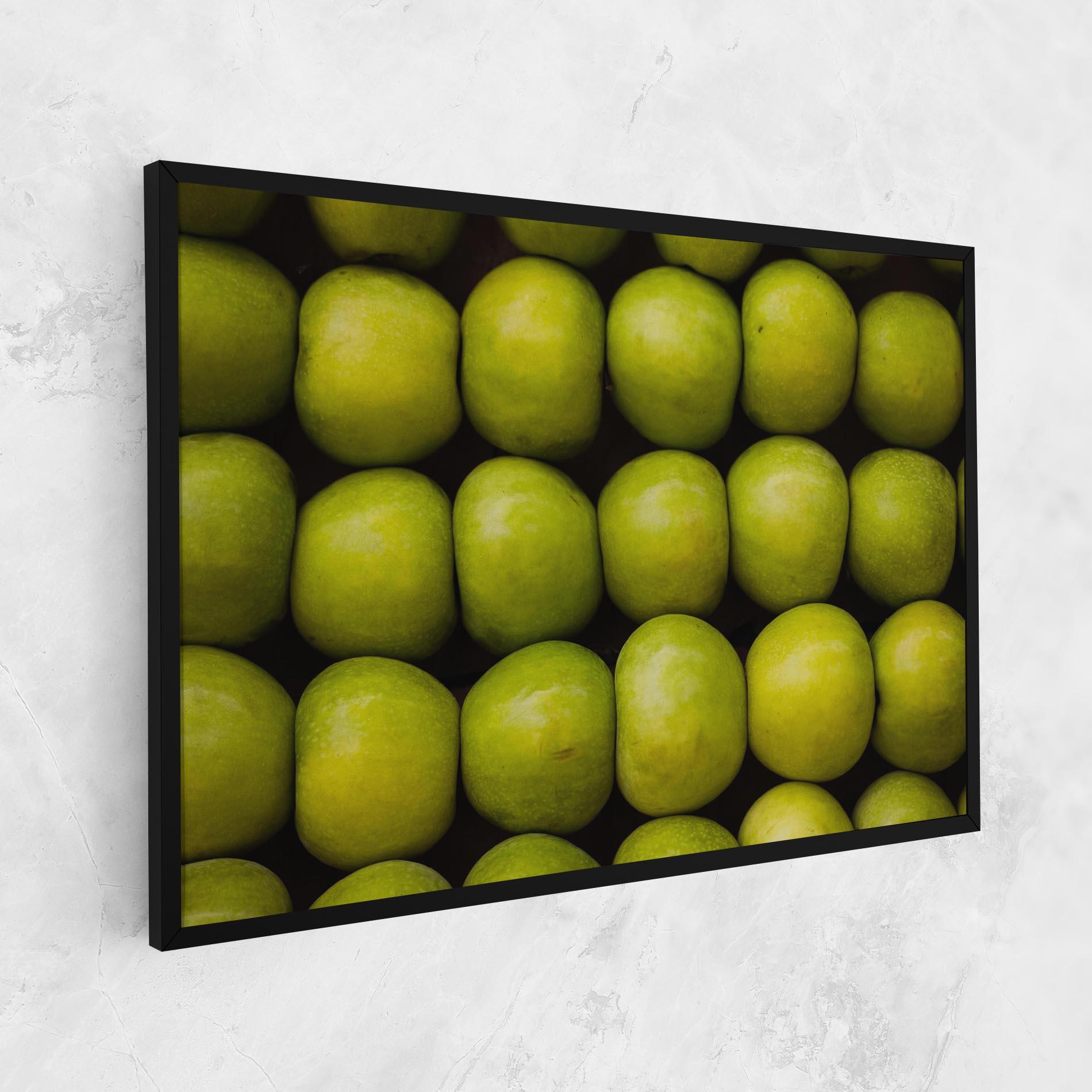 Картина на платно Apple Wall mockup 1
