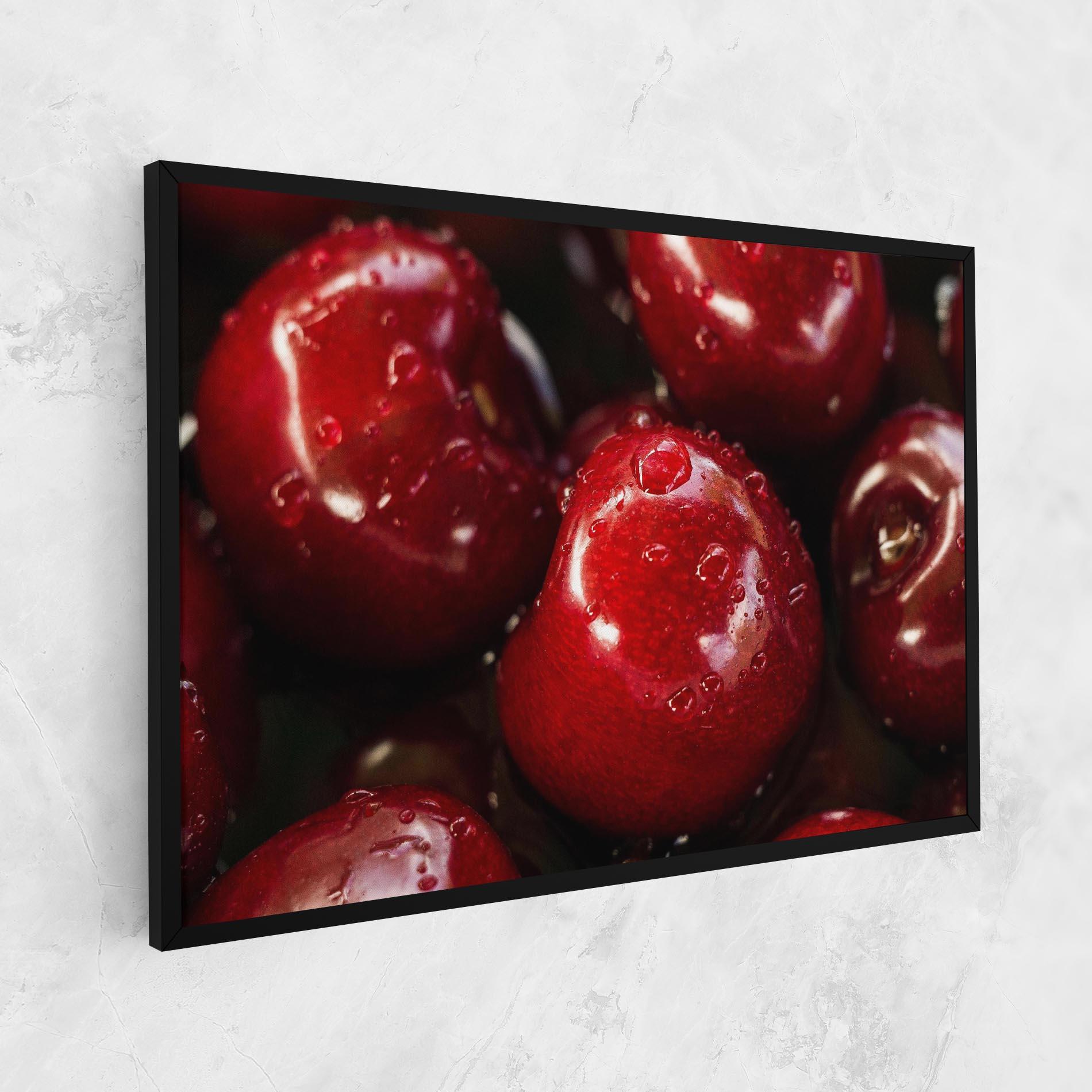Картина на платно Cherries mockup 1