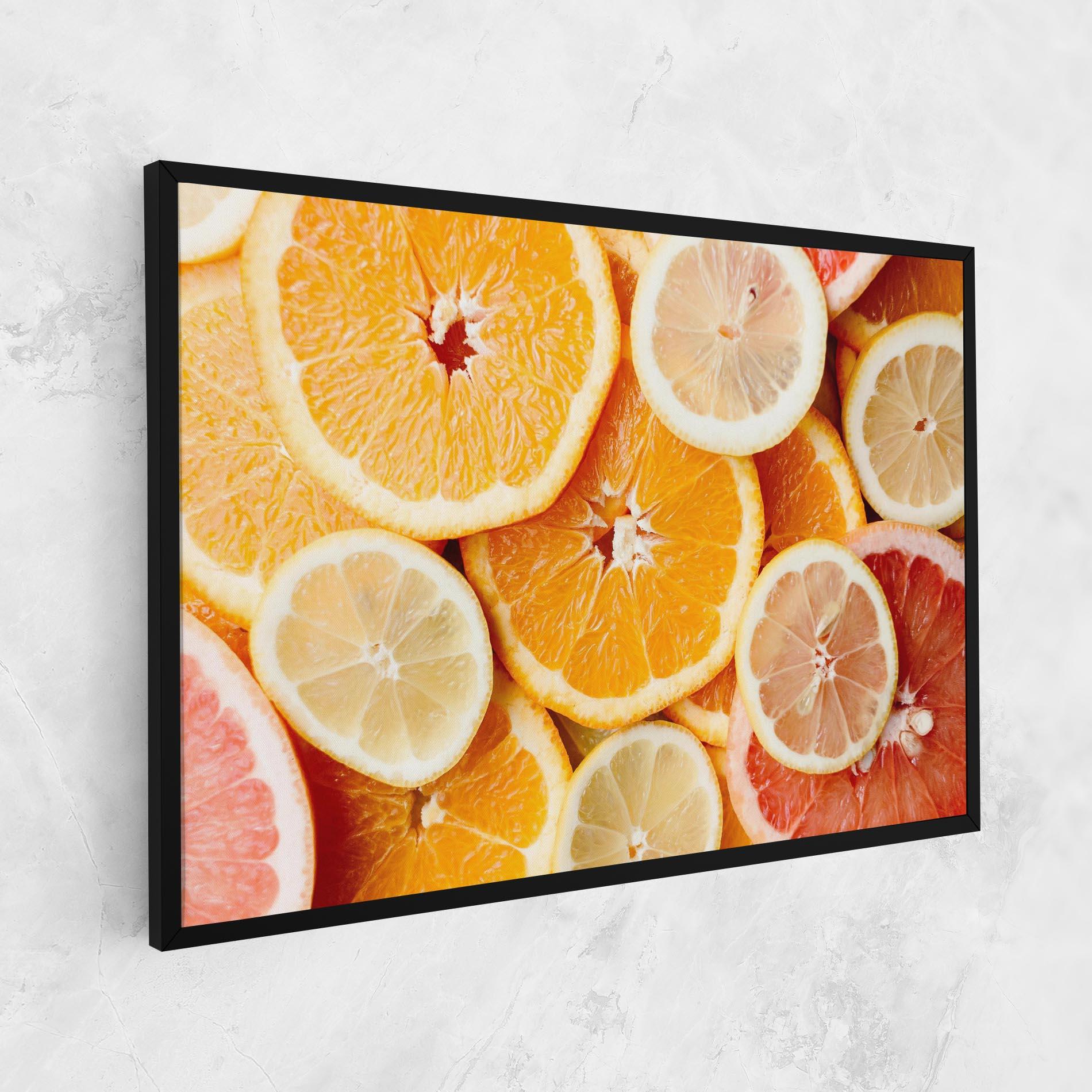 Картина на платно Citrus Fruits mockup 1