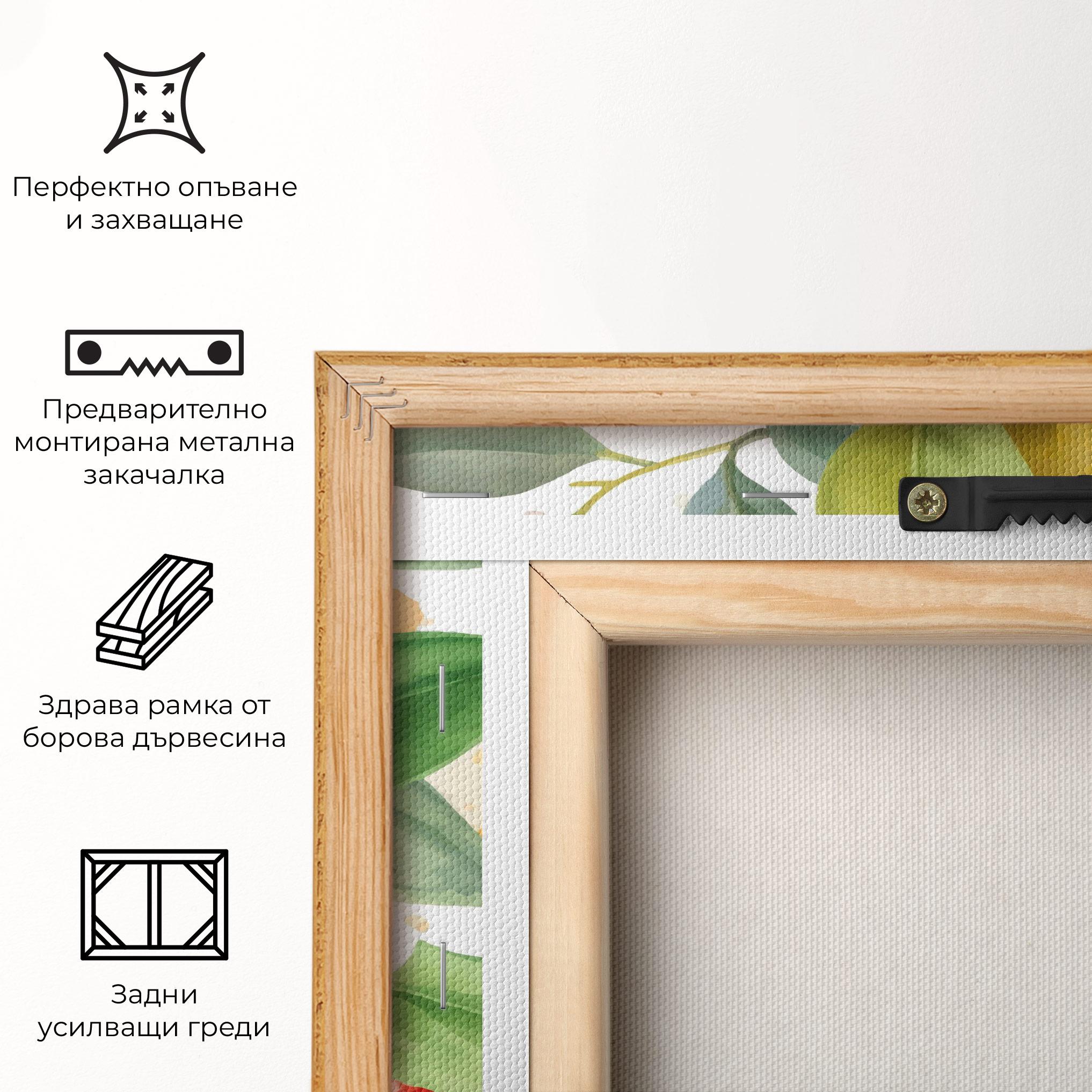 Картина на платно Grapefruit Art mockup 5