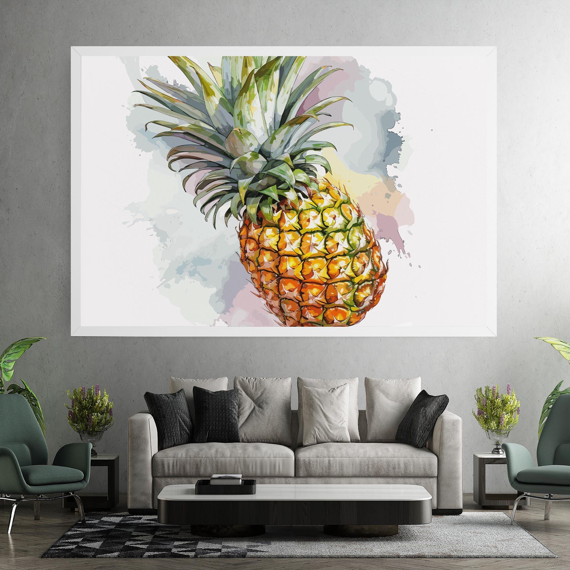 Картина на платно Artistic Pineapple mockup 7