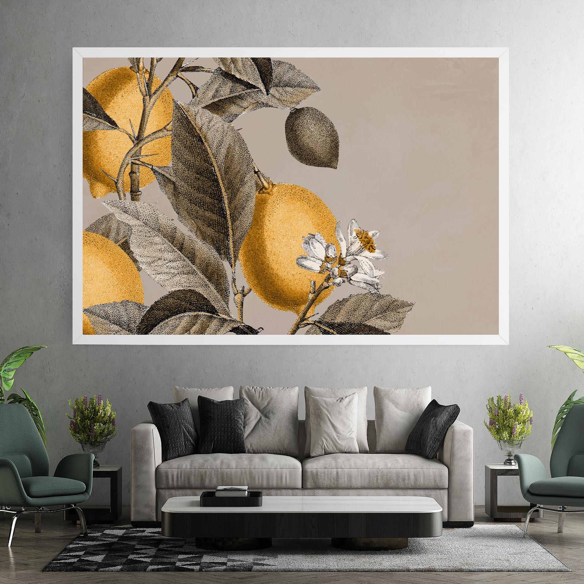 Картина на платно Lime Tree mockup 7