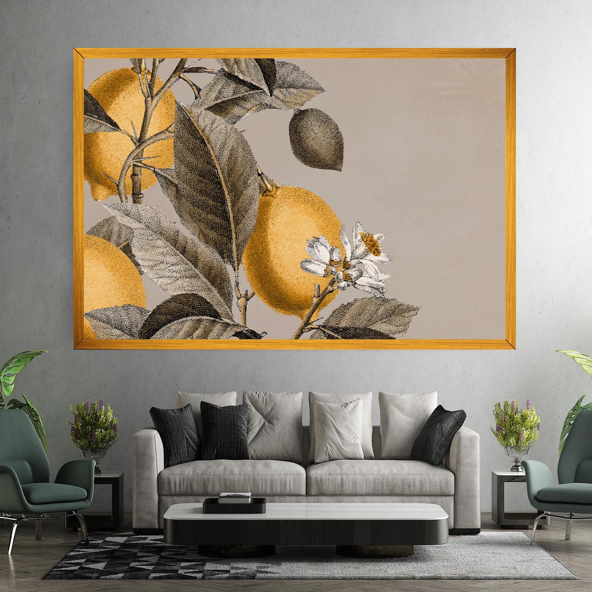Картина на платно Lime Tree mockup 7