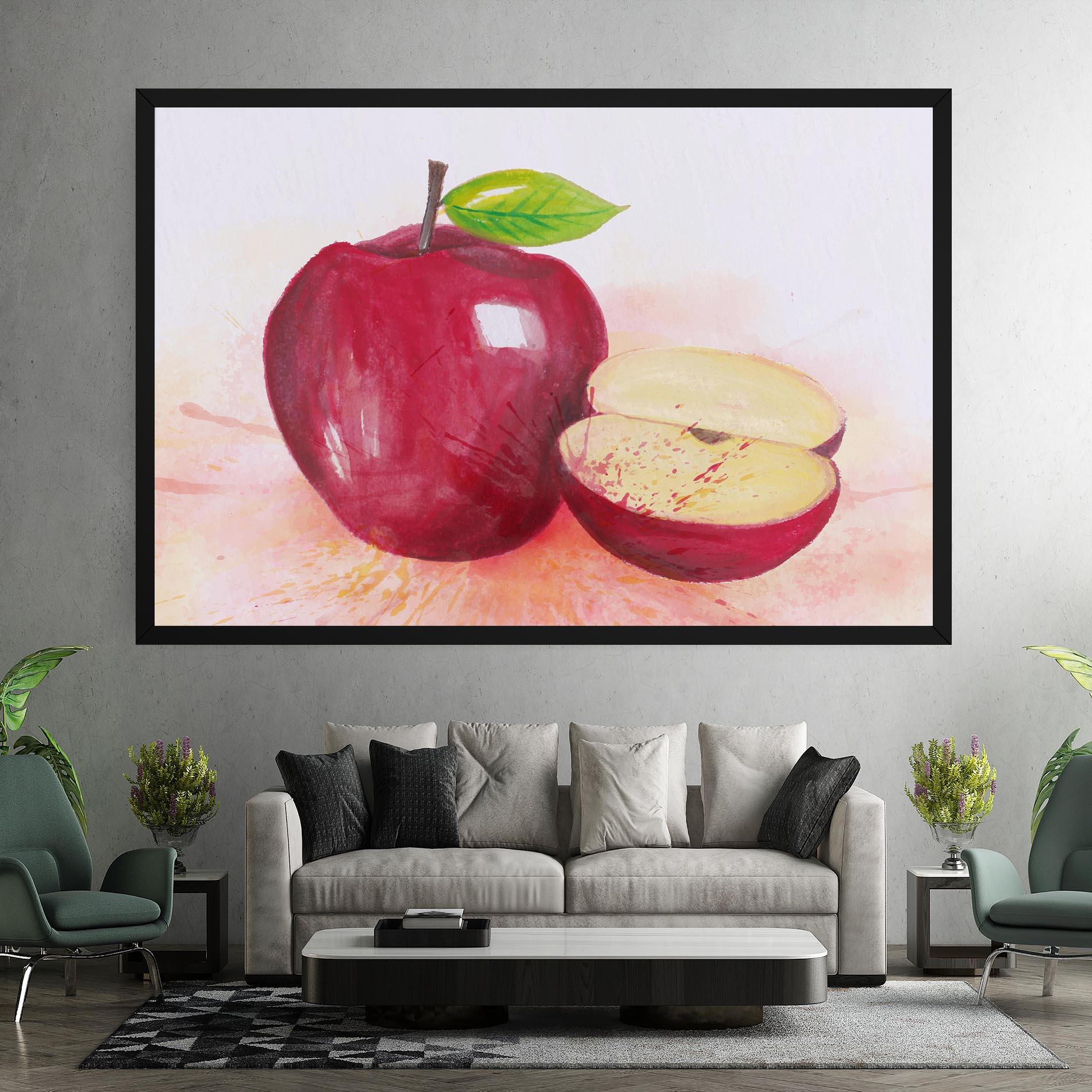 Картина на платно Apple Art mockup 7