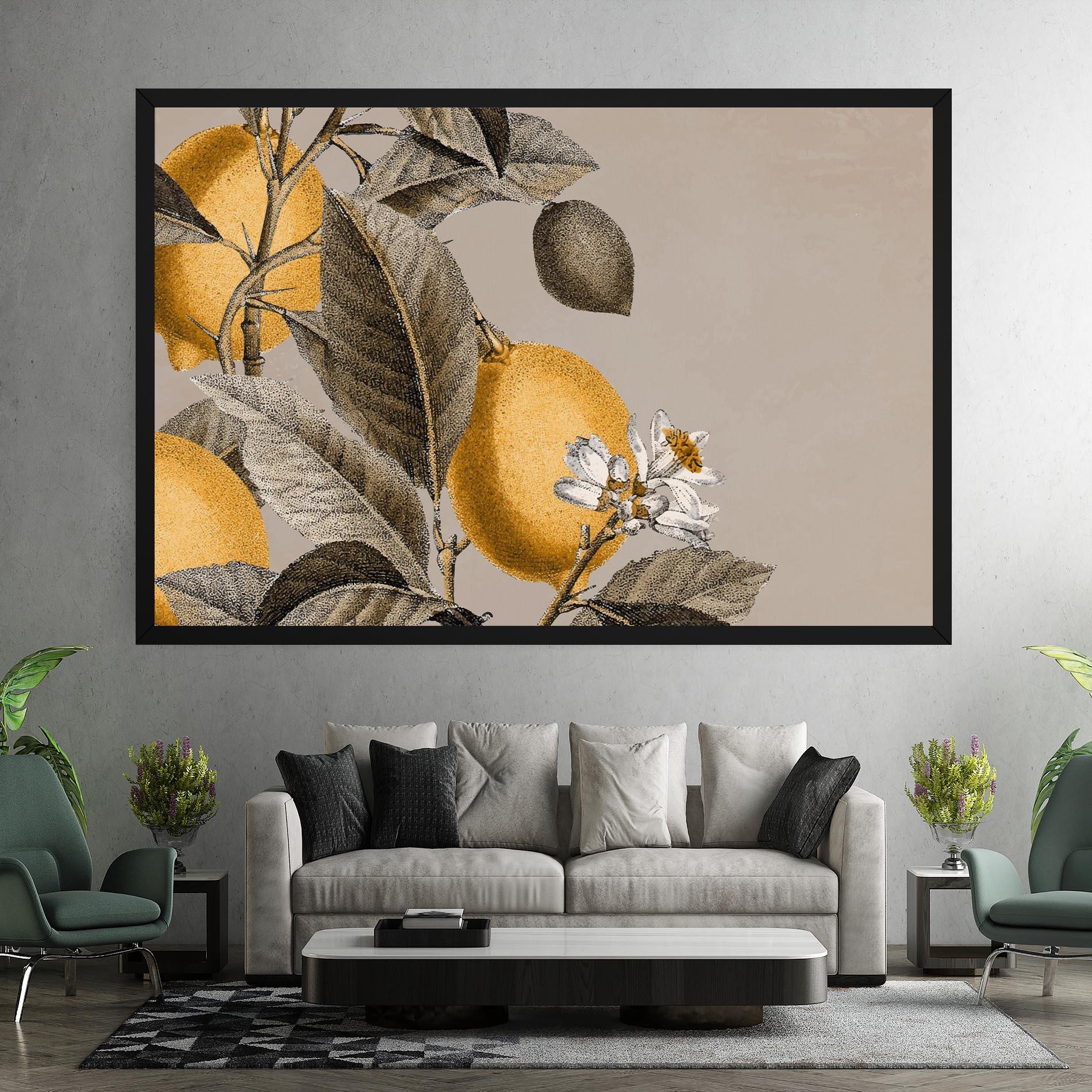 Картина на платно Lime Tree mockup 7
