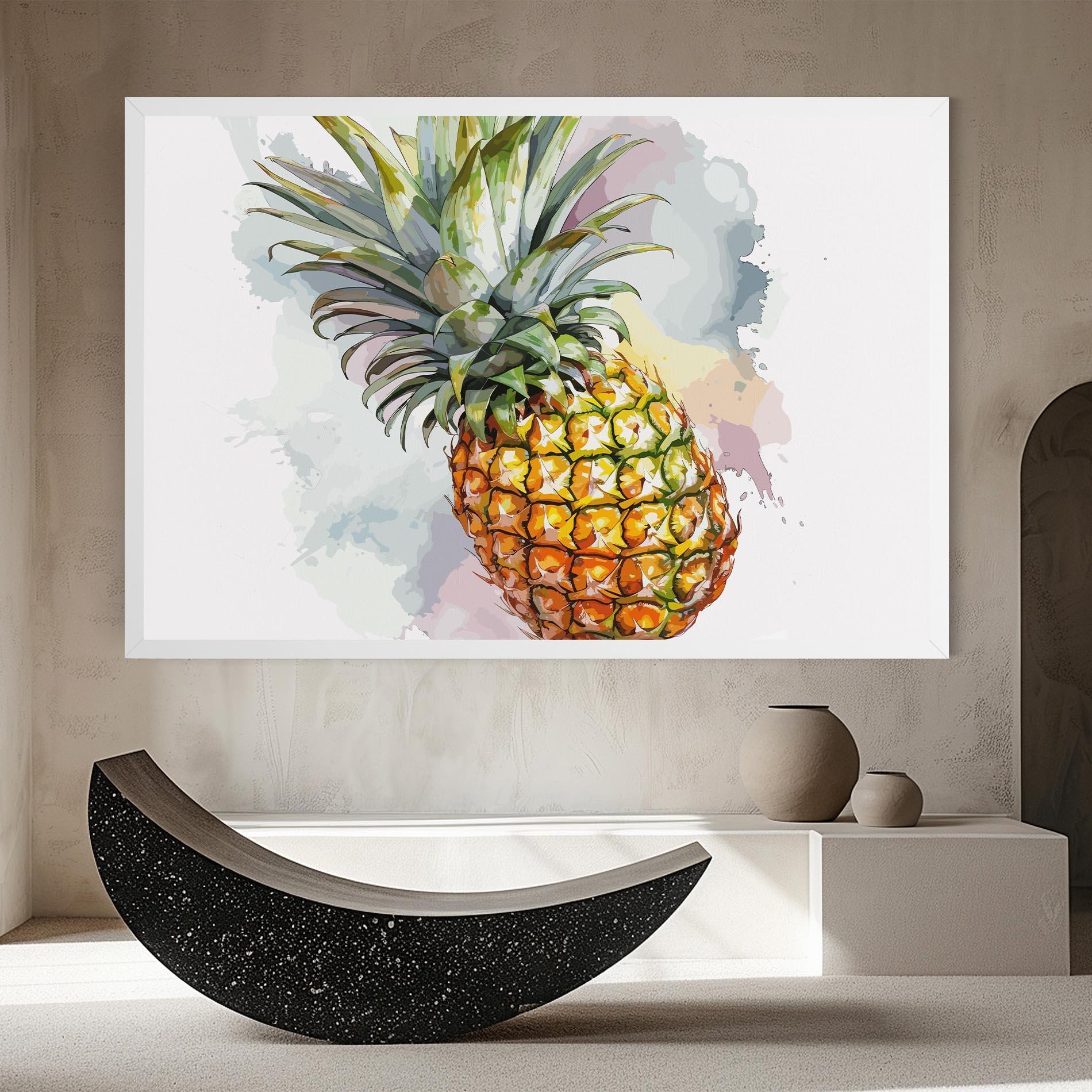 Картина на платно Artistic Pineapple mockup 8