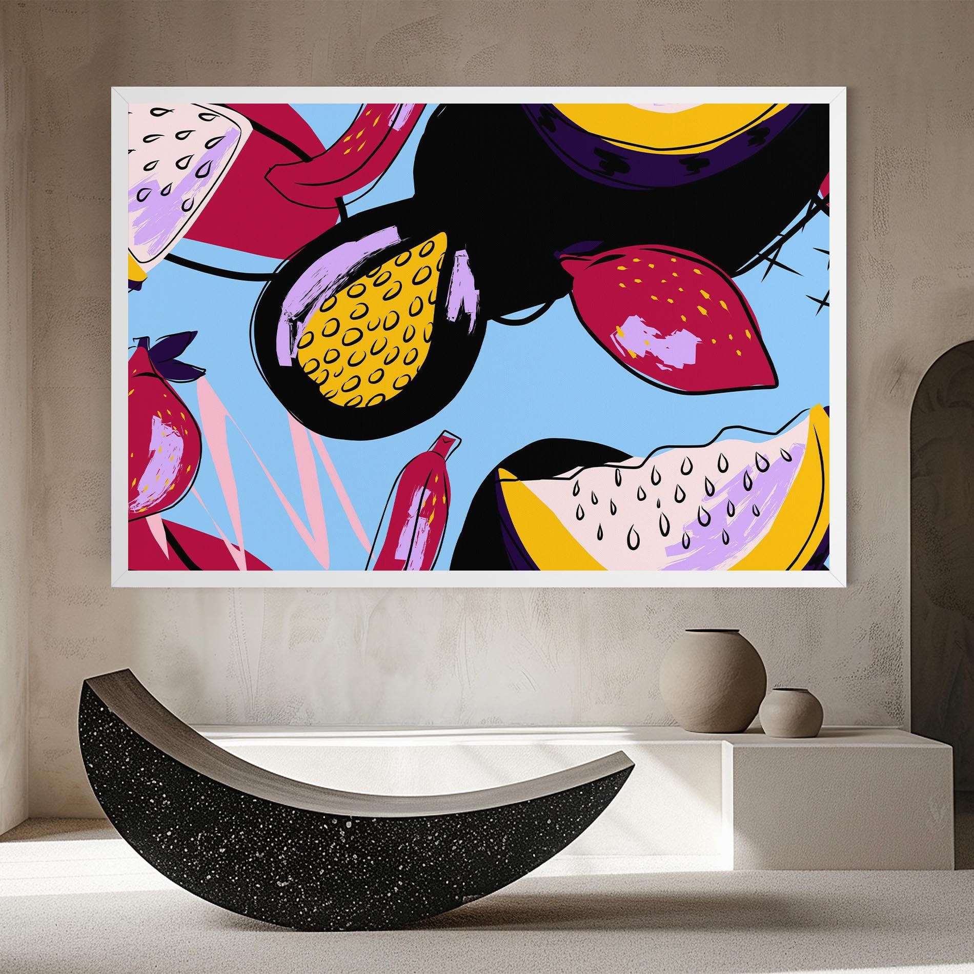 Colorful Fruits mockup 8