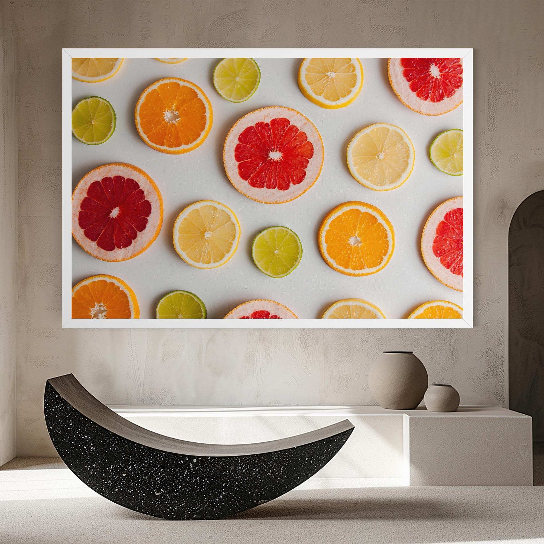 Картина на платно Grapefruit Mix mockup 8