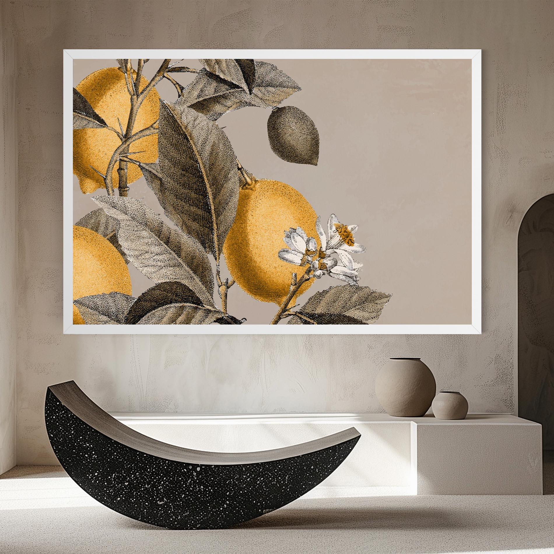 Картина на платно Lime Tree mockup 8