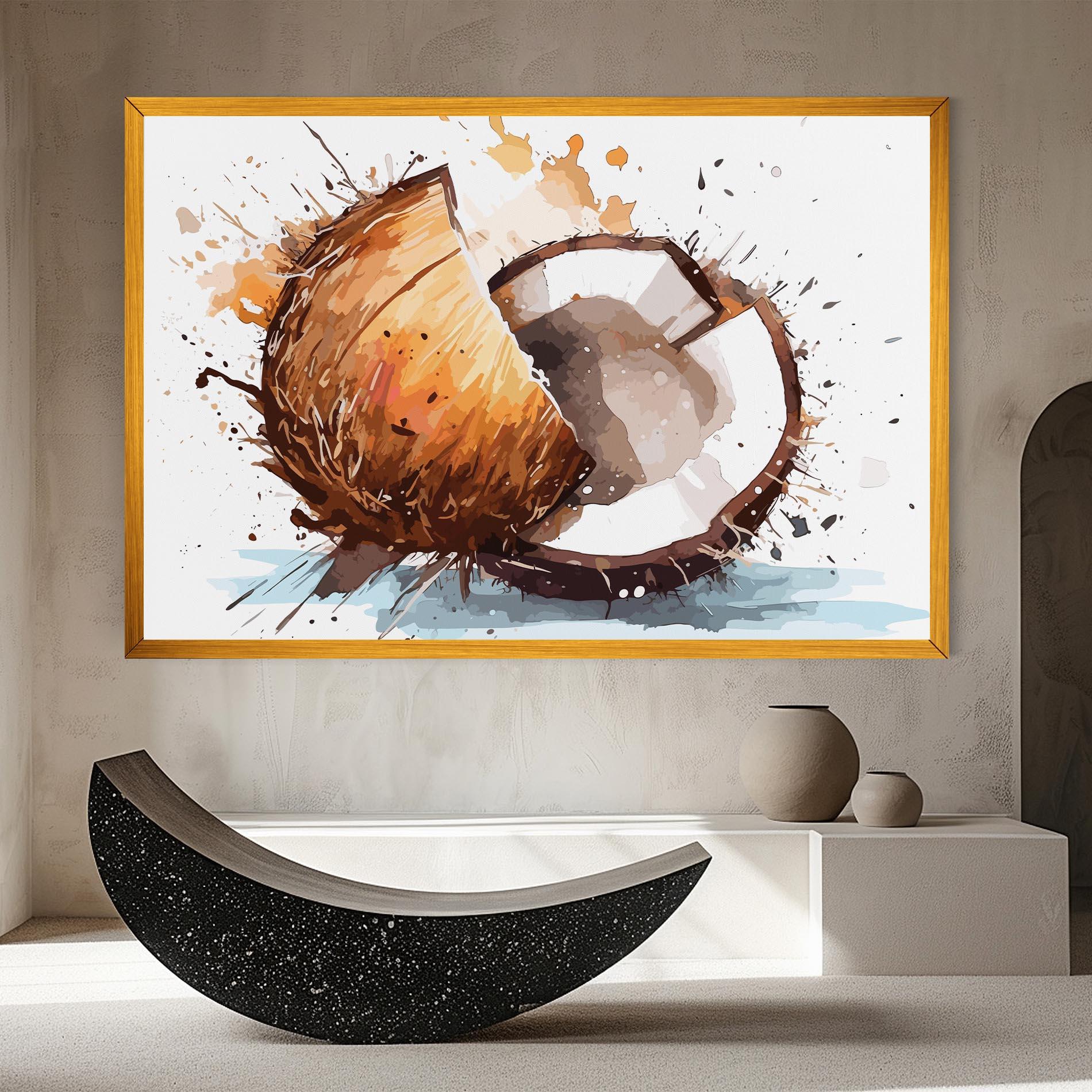 Картина на платно Coconut Art mockup 8