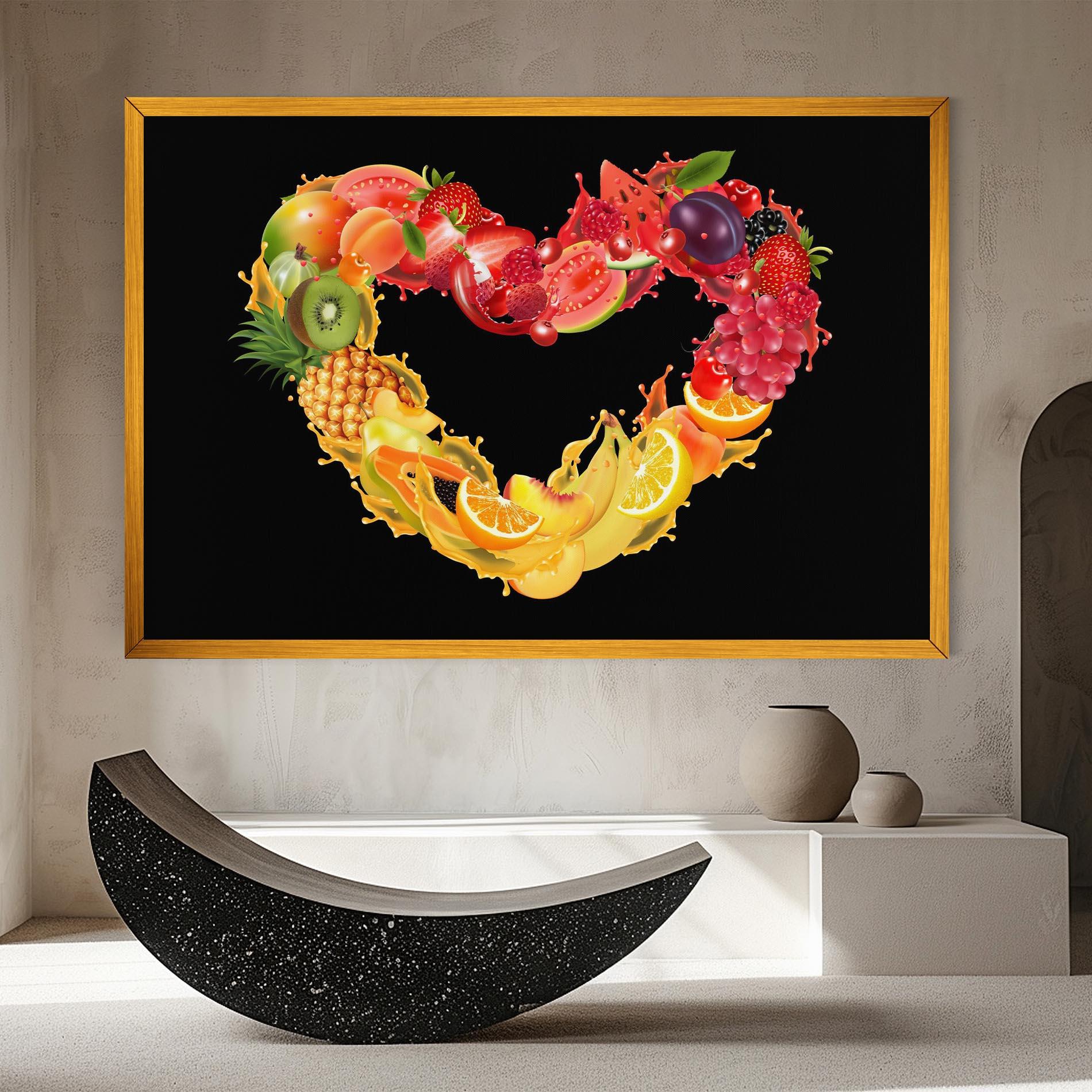 Картина на платно Juice Frame mockup 8