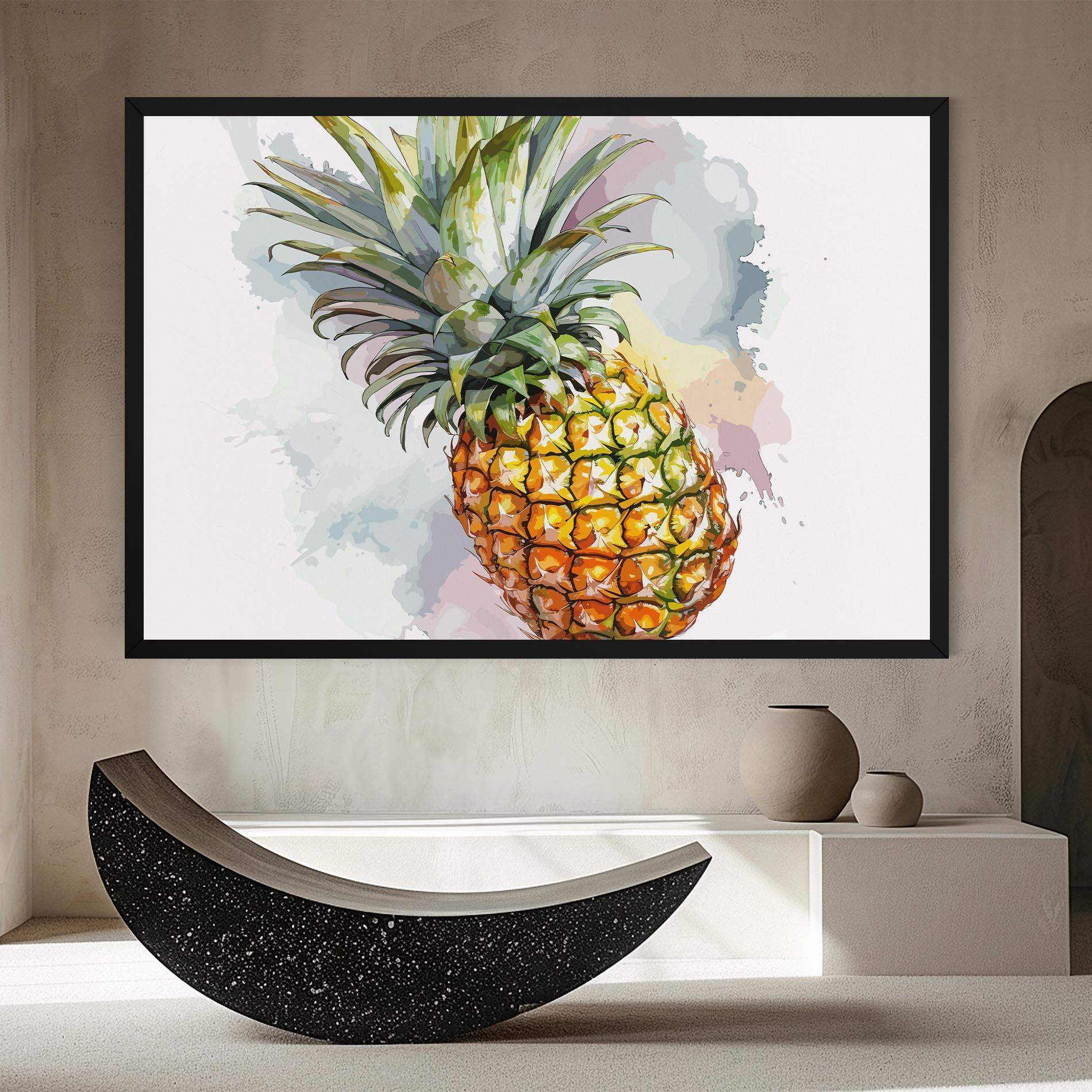 Картина на платно Artistic Pineapple mockup 8