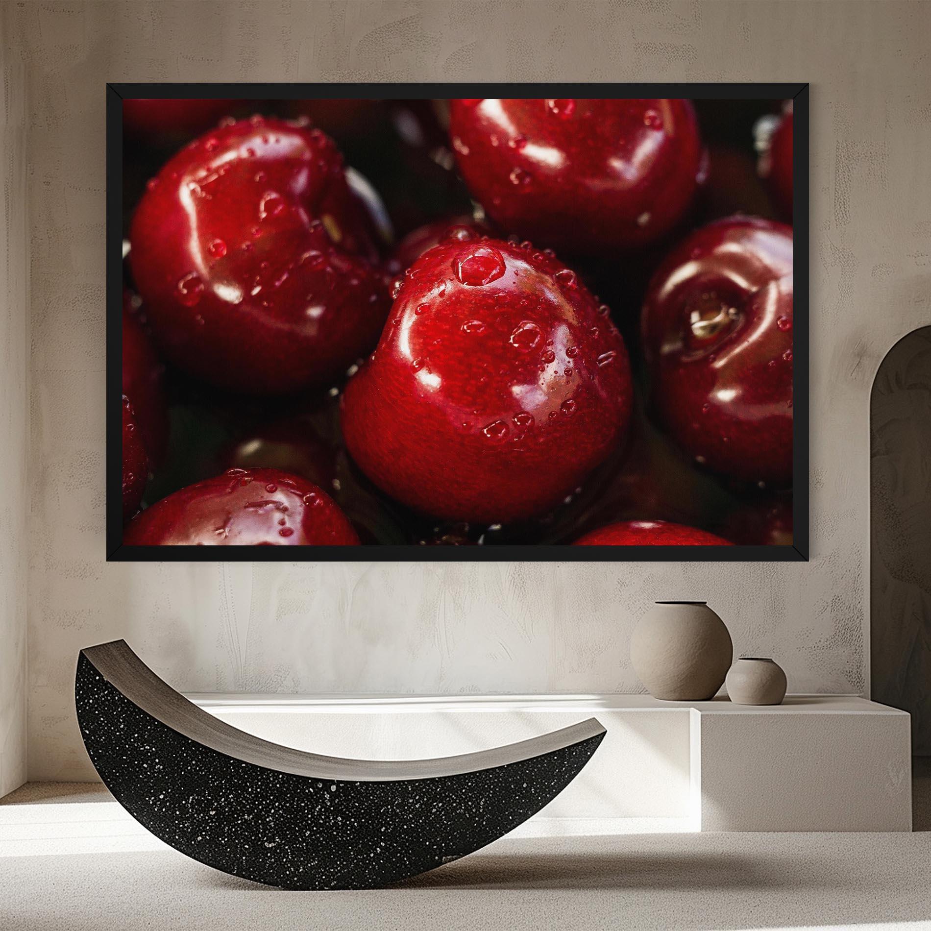 Картина на платно Cherries mockup 8