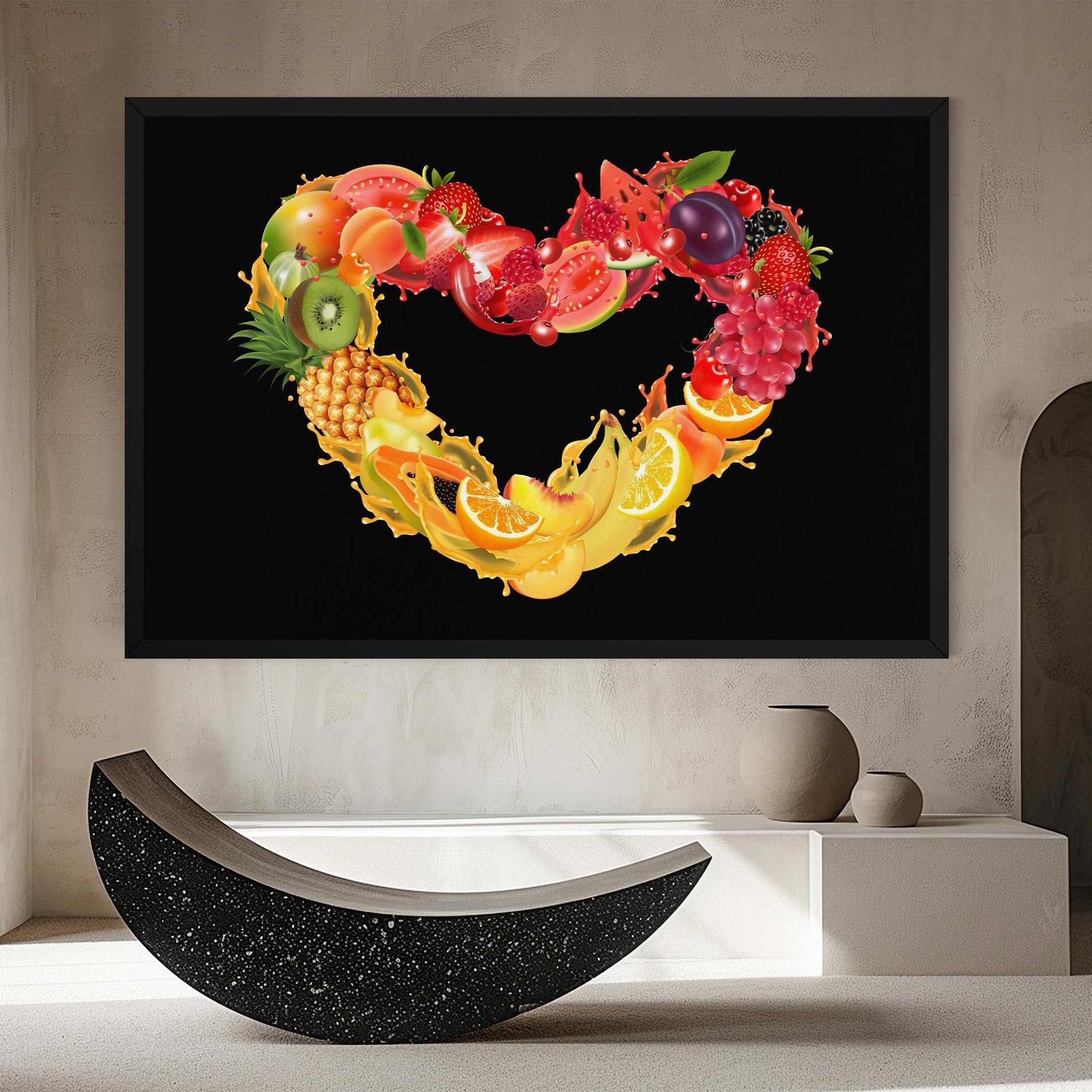 Картина на платно Juice Frame mockup 8