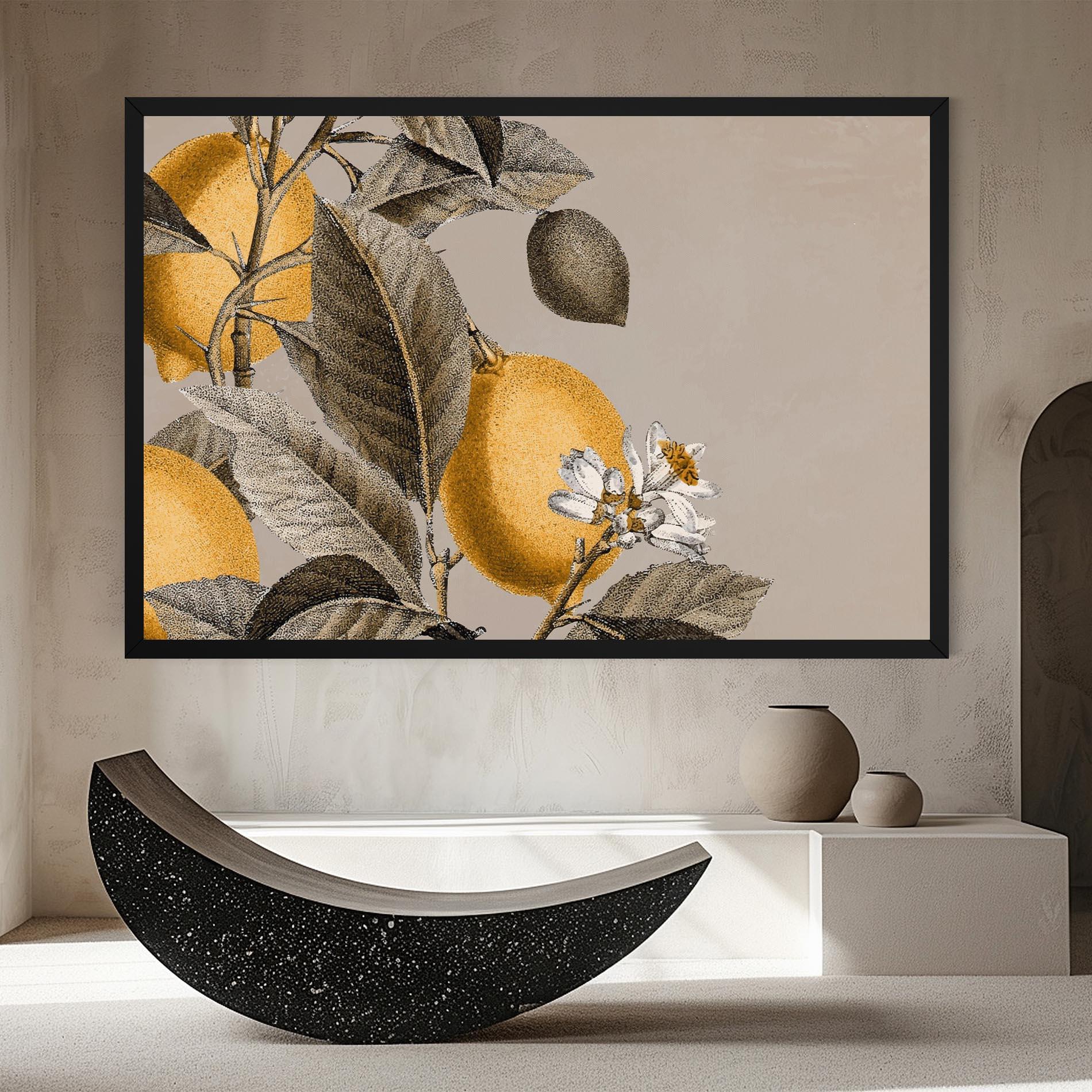 Картина на платно Lime Tree mockup 8