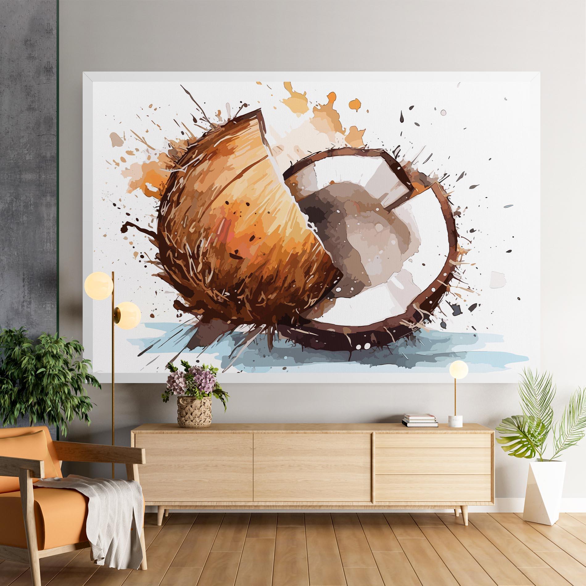 Картина на платно Coconut Art mockup 9
