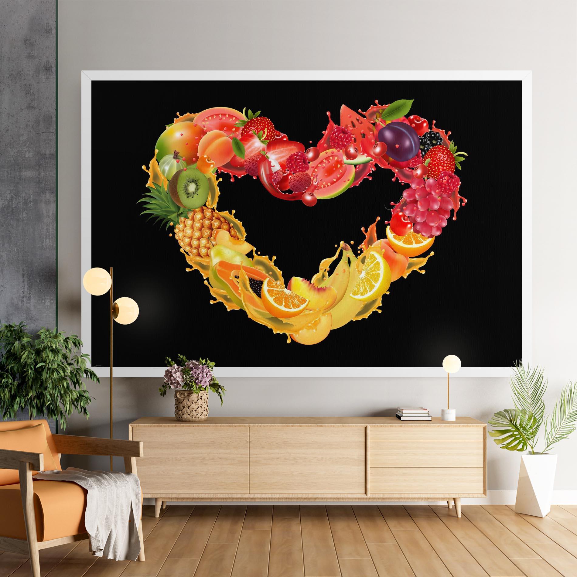 Картина на платно Juice Frame mockup 9