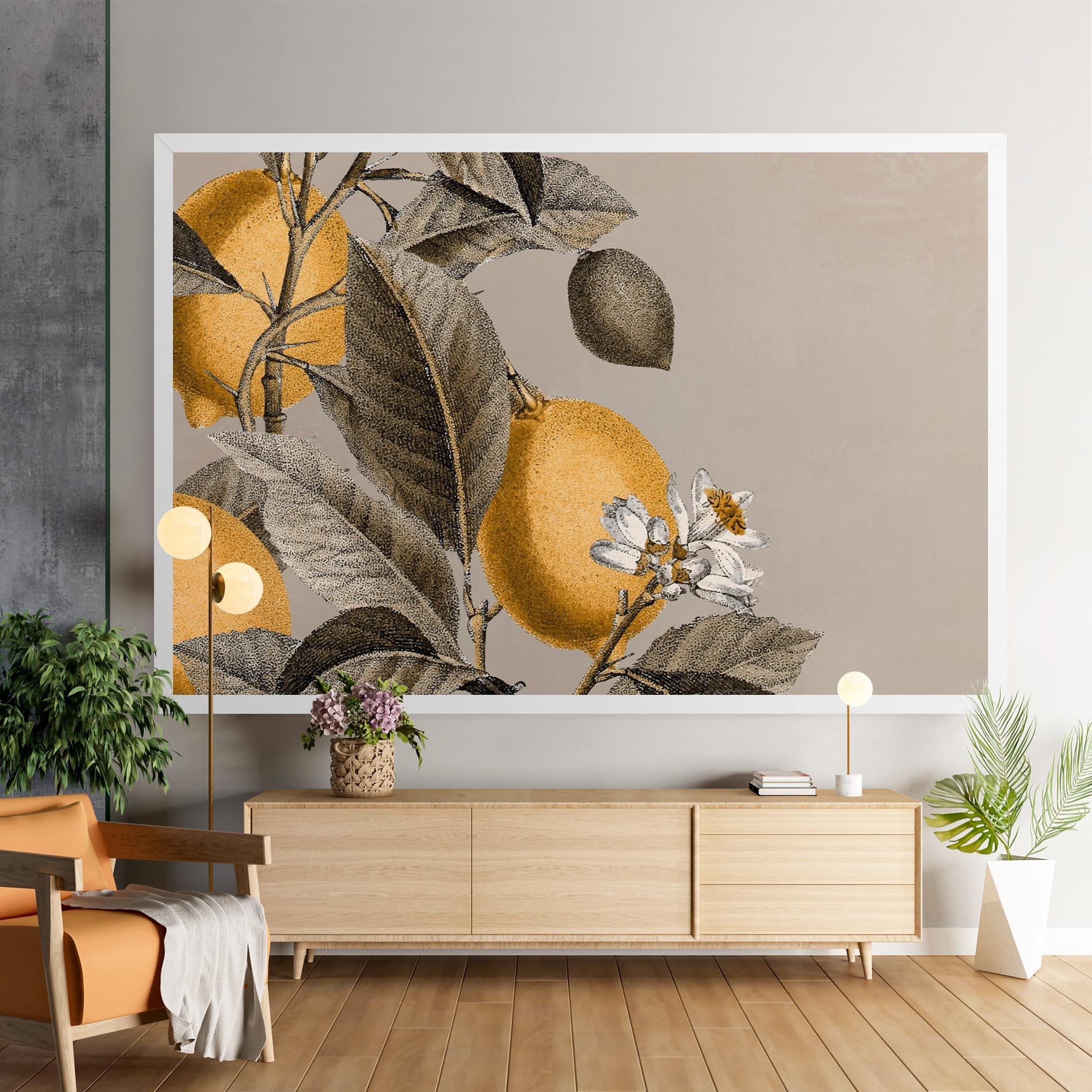 Картина на платно Lime Tree mockup 9