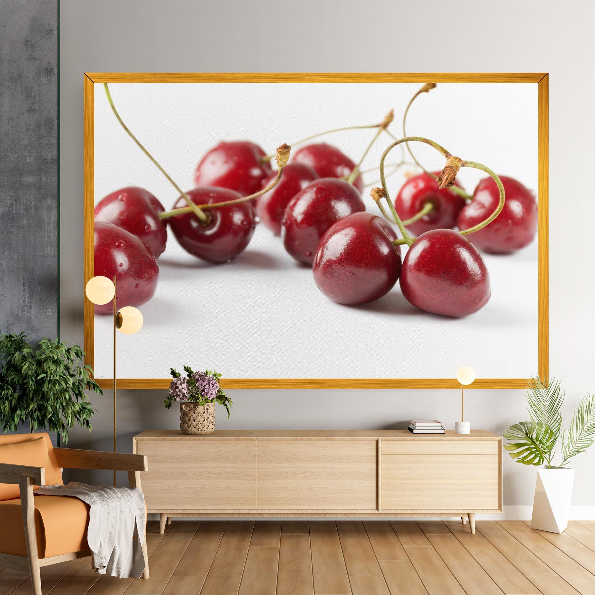 Картина на платно Cherry Berries mockup 9