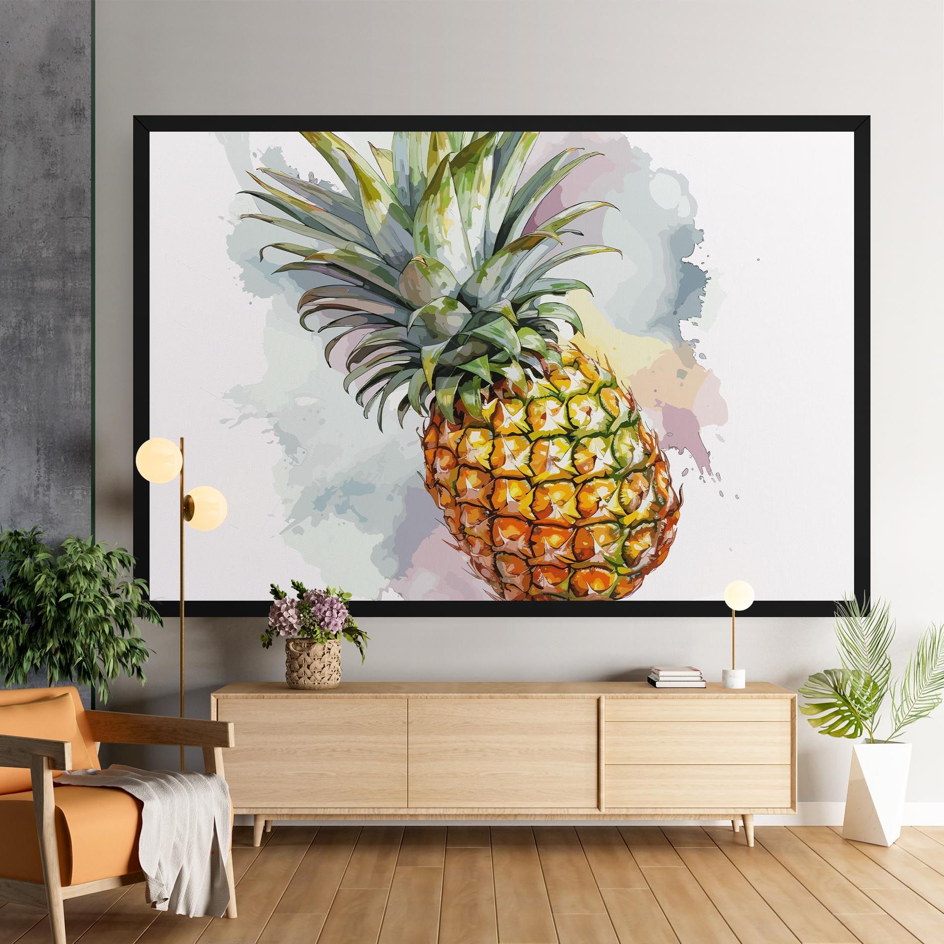 Artistic Pineapple mockup 9