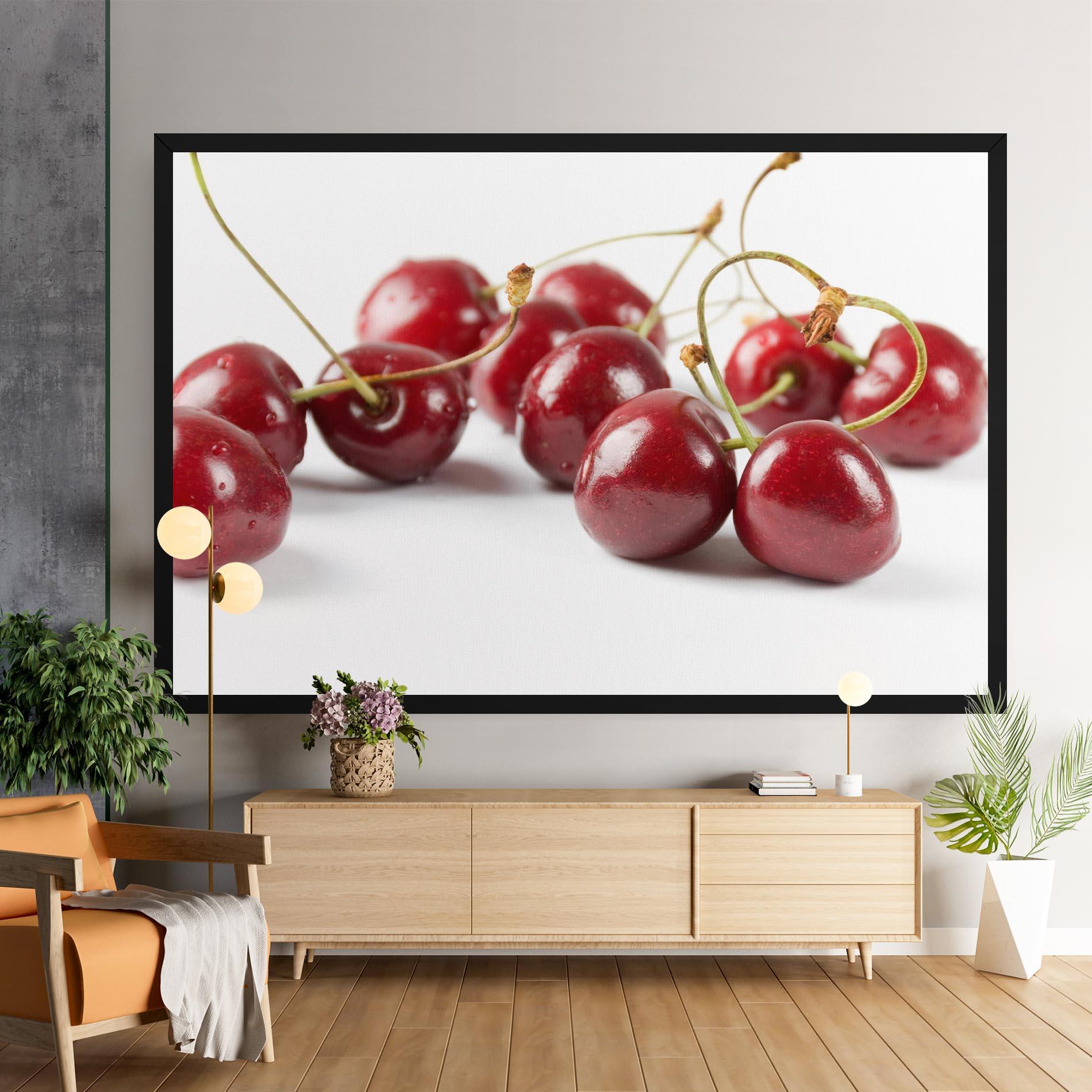 Картина на платно Cherry Berries mockup 9
