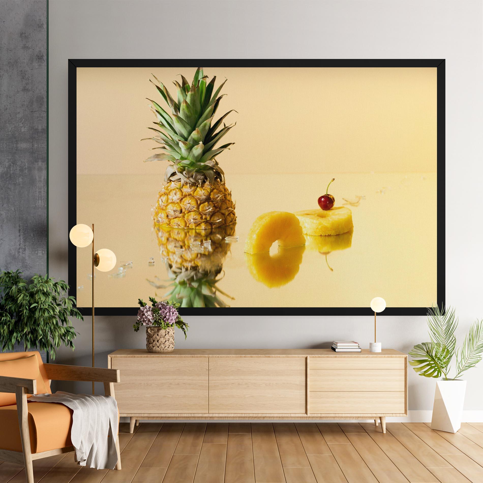Картина на платно Cut Pineapple mockup 9