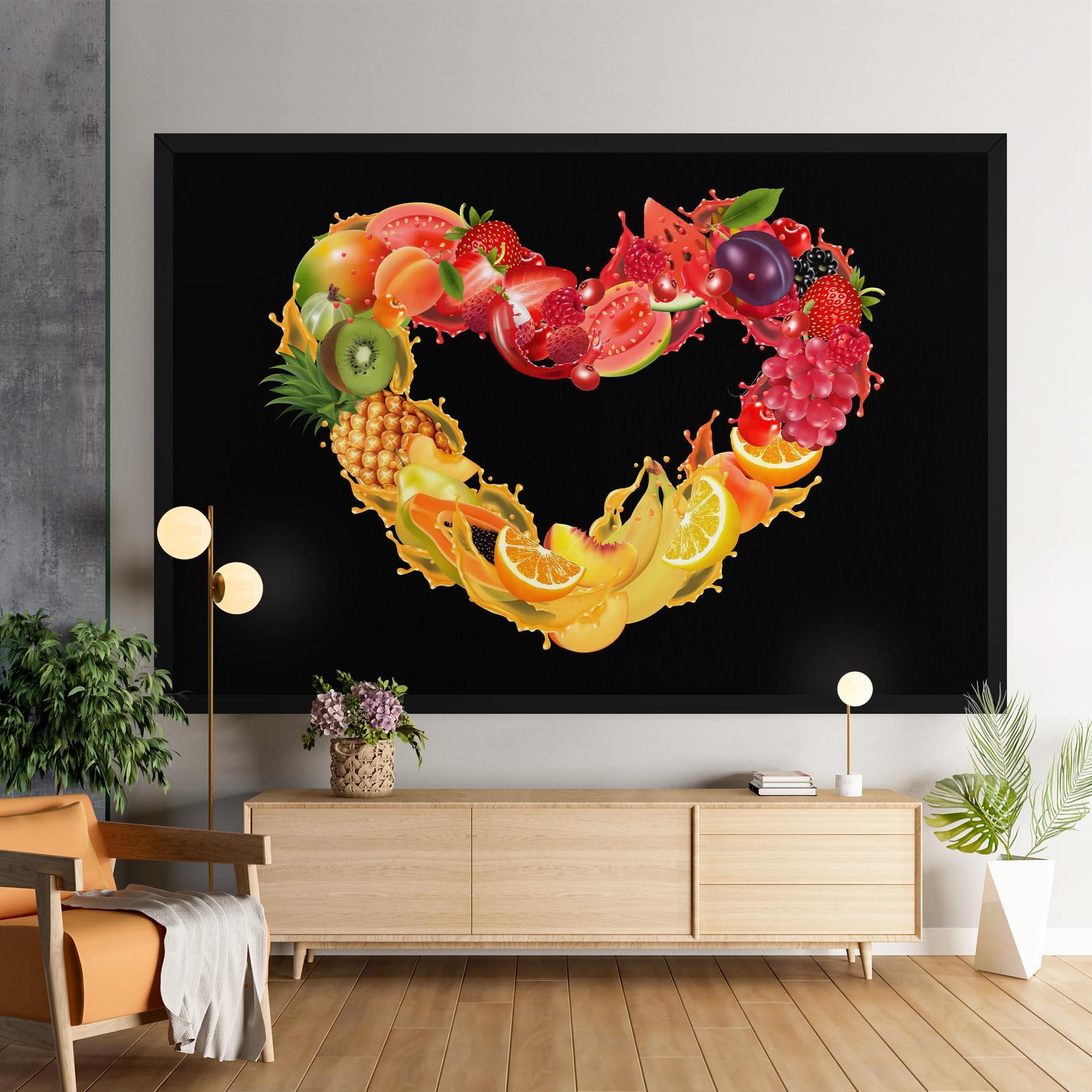 Картина на платно Juice Frame mockup 9