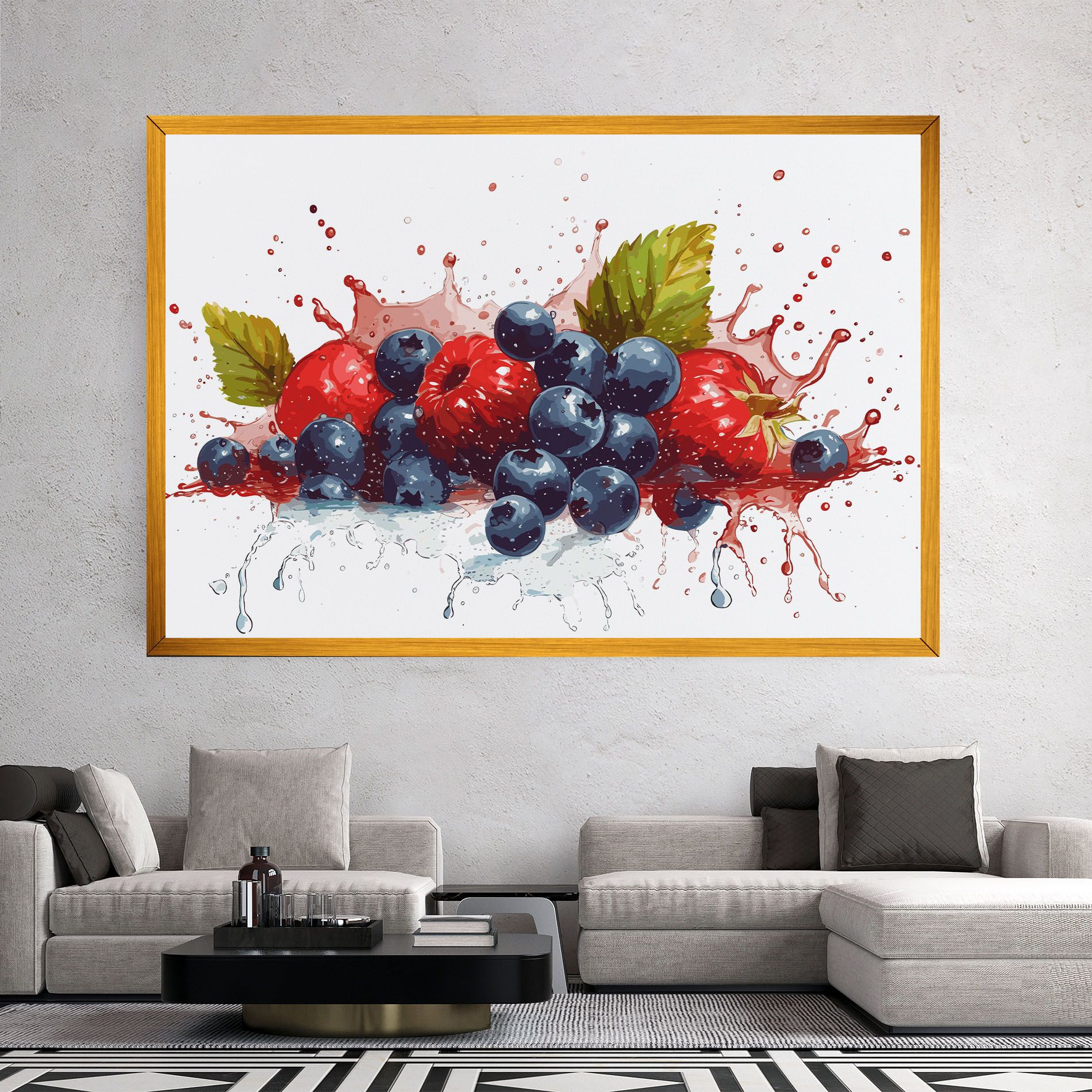 Berries Art mockup 2