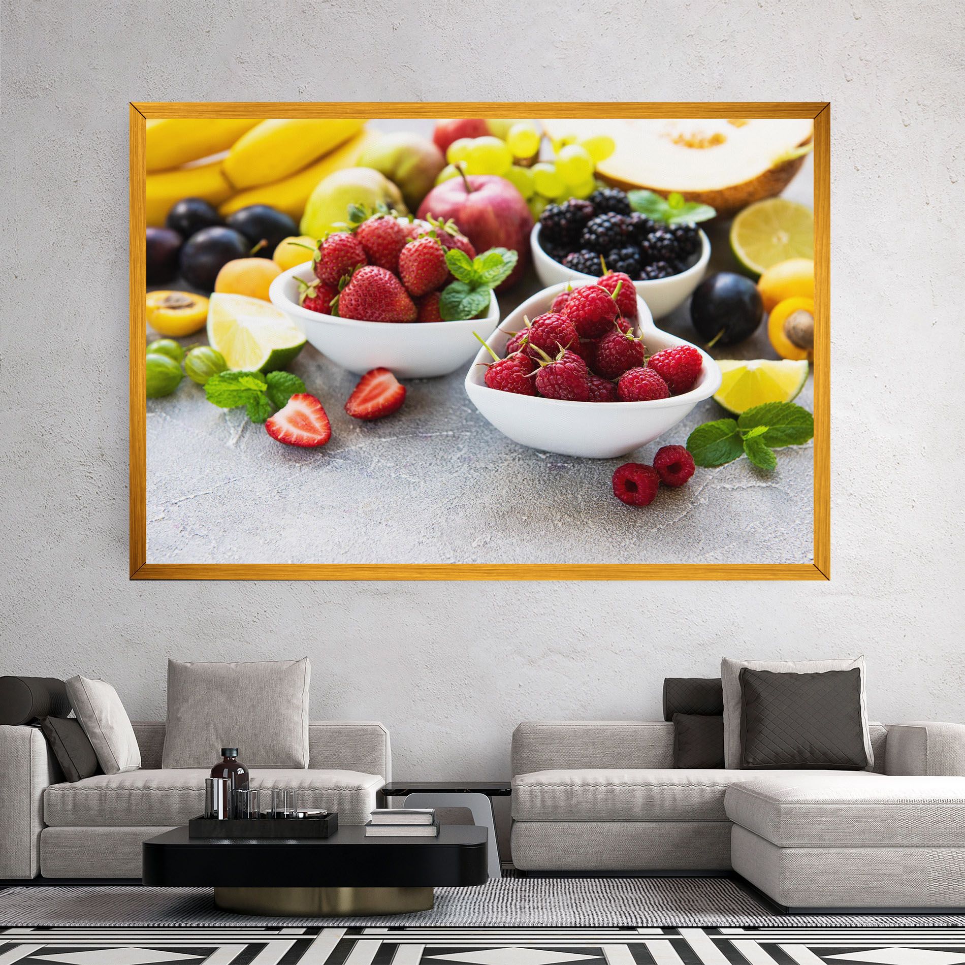 Heart Fresh Fruits mockup 2