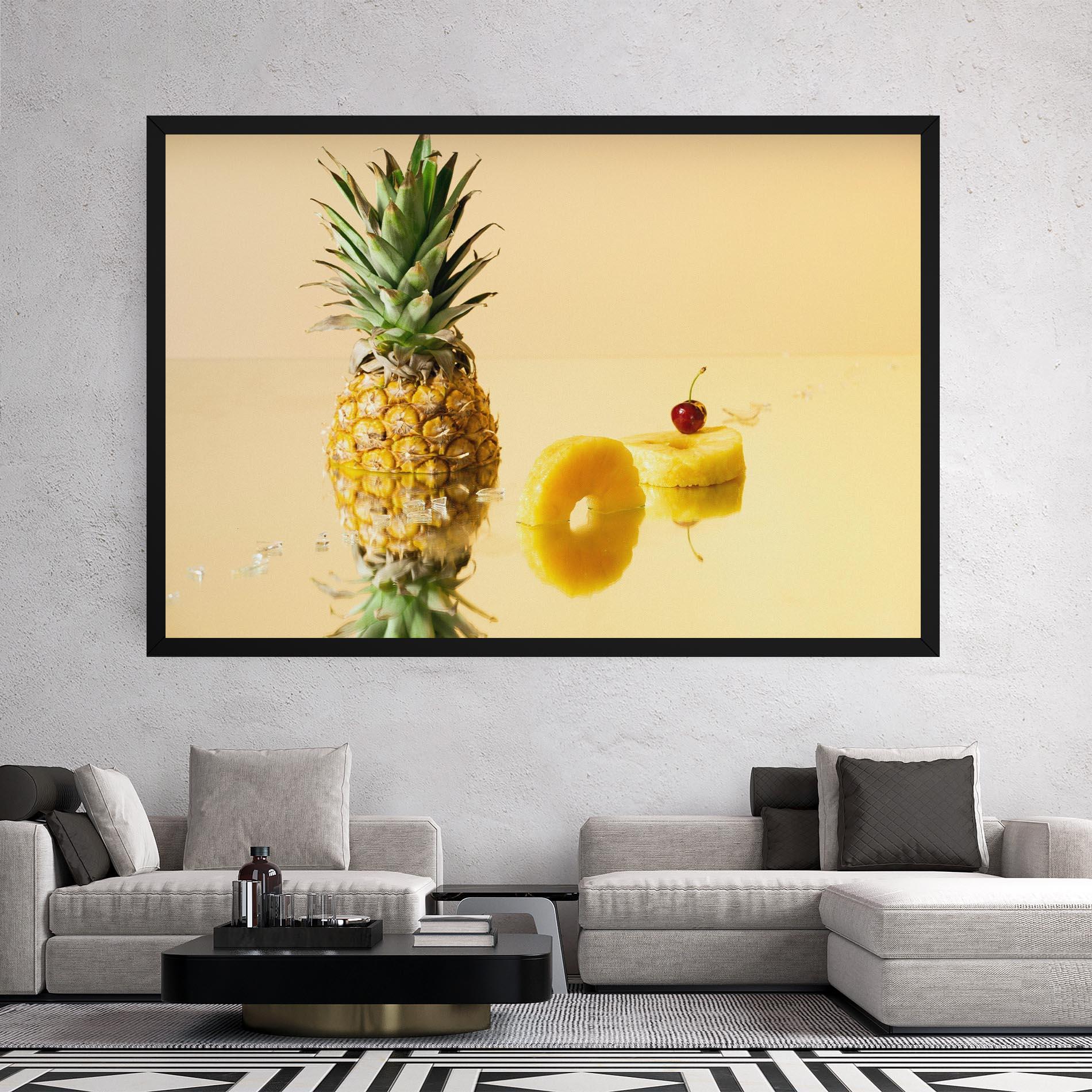 Картина на платно Cut Pineapple mockup 2