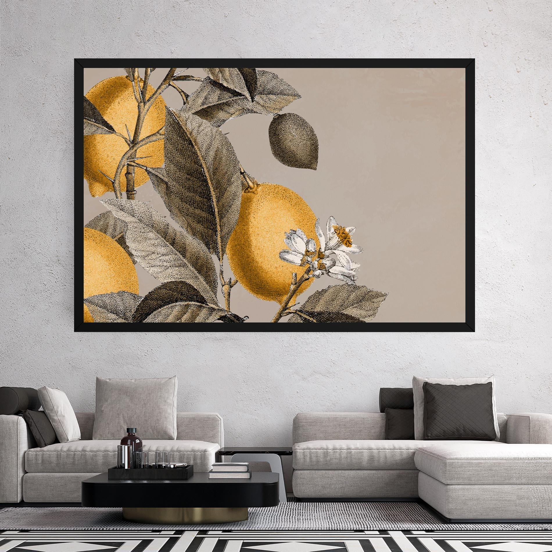 Картина на платно Lime Tree mockup 2