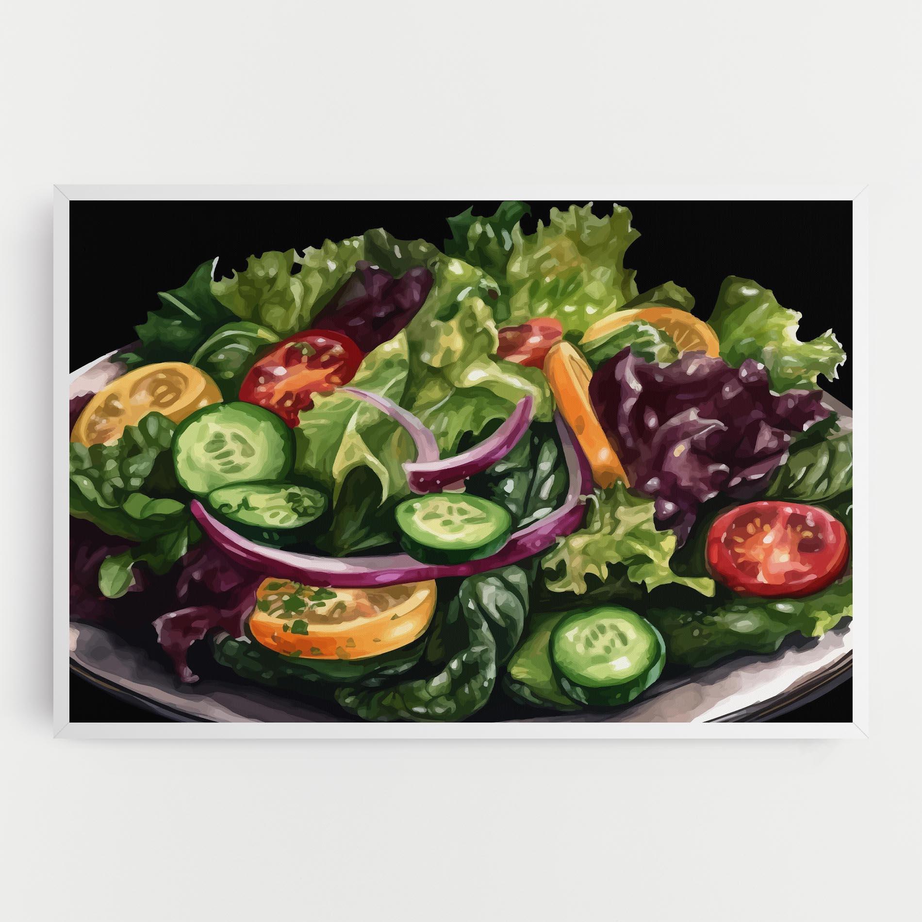 Картина на платно Cucumber Salad mockup 0