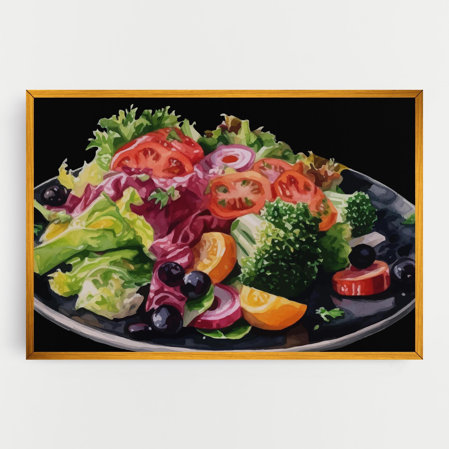 Картина на платно Healthy Tomato Food mockup 0