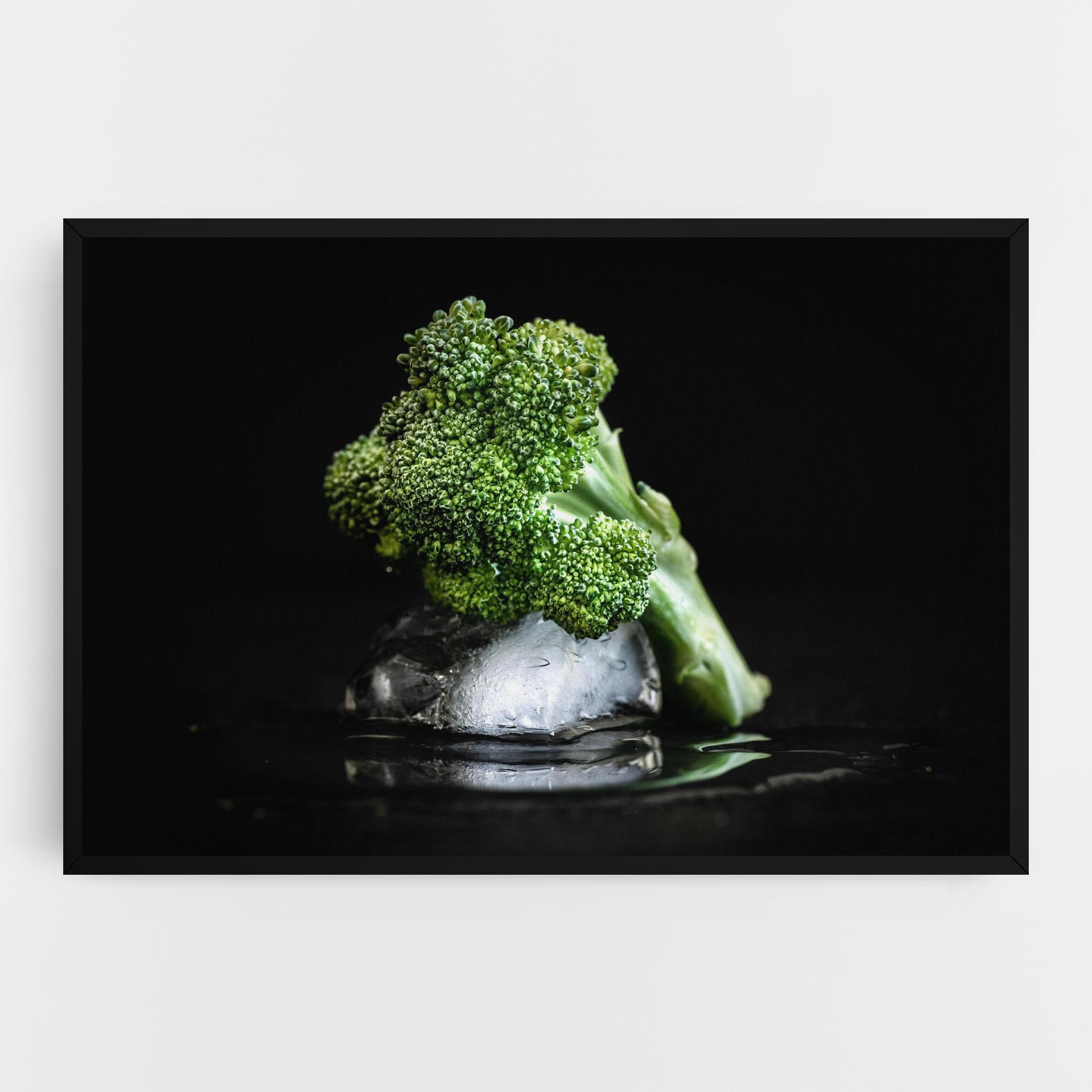 Картина на платно Broccoli Water mockup 0