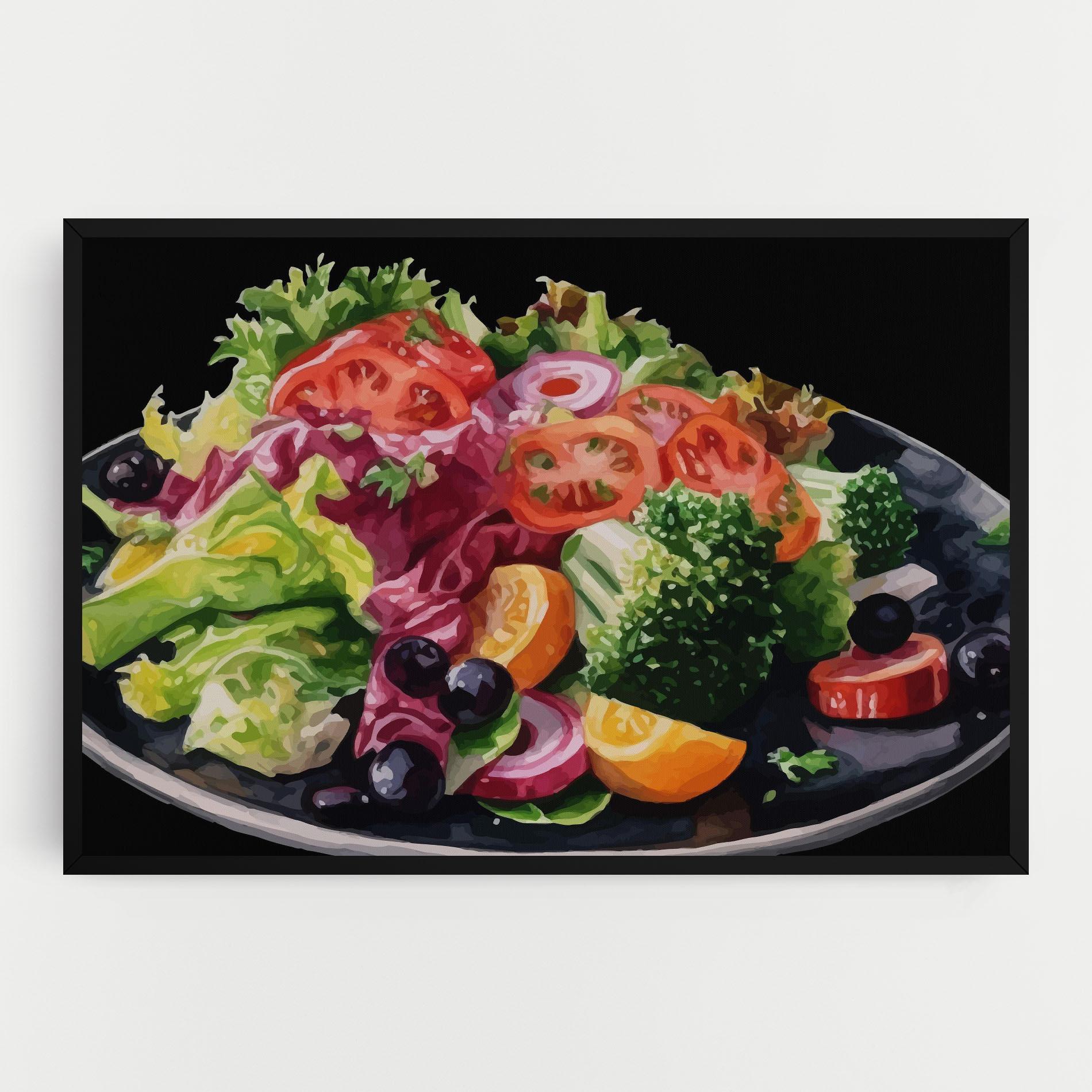 Картина на платно Healthy Tomato Food mockup 0