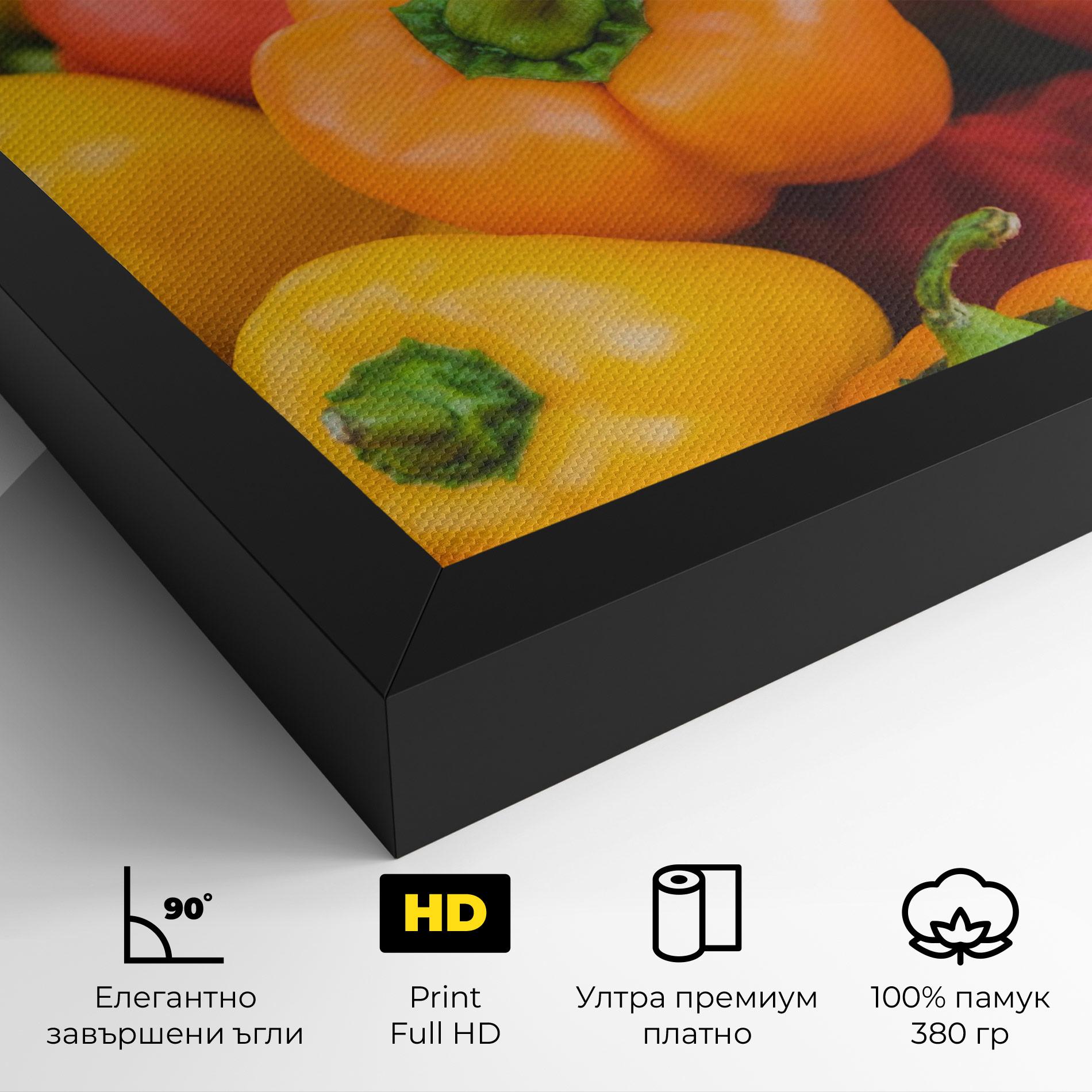 Картина на платно Pepper Mix mockup 4