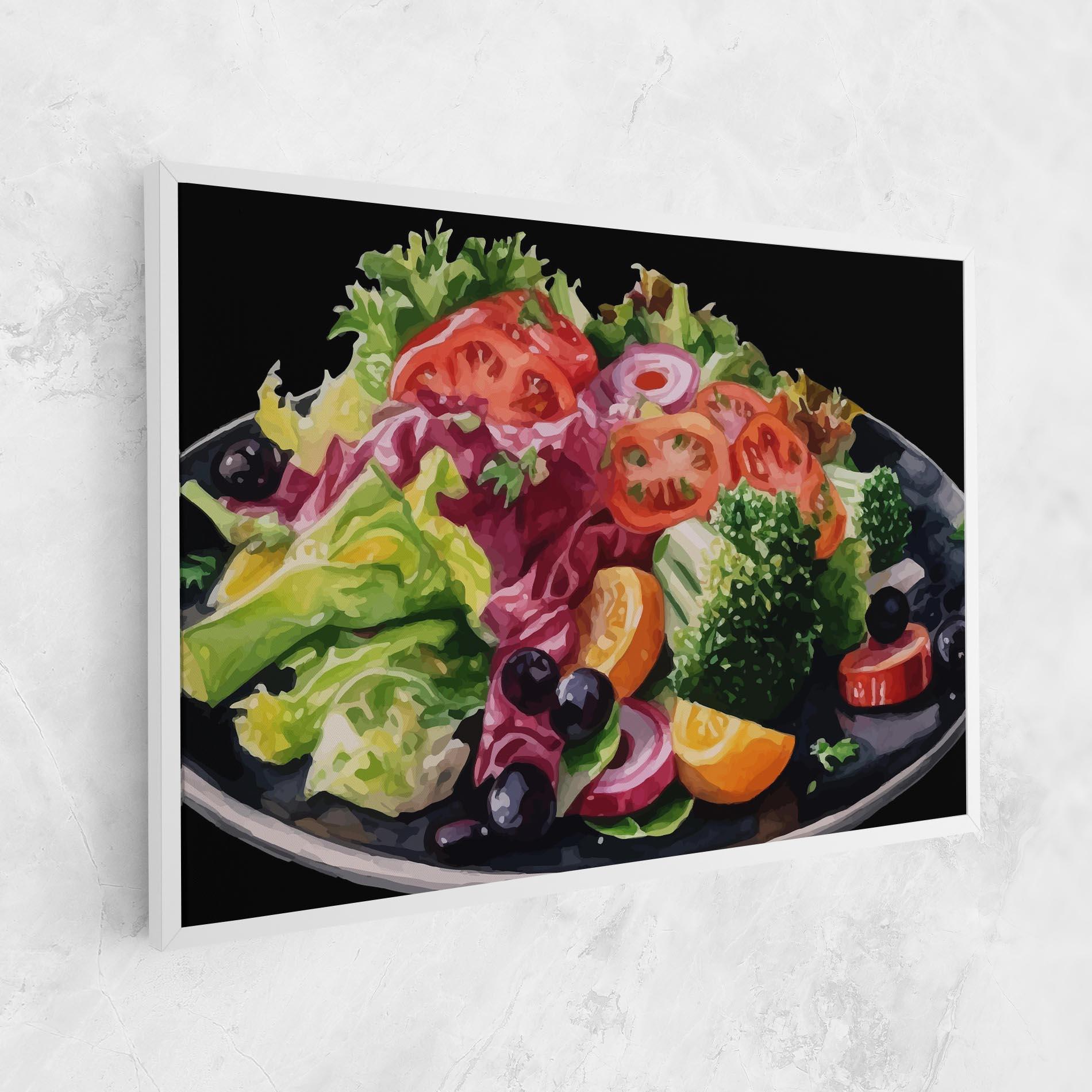 Картина на платно Healthy Tomato Food mockup 1