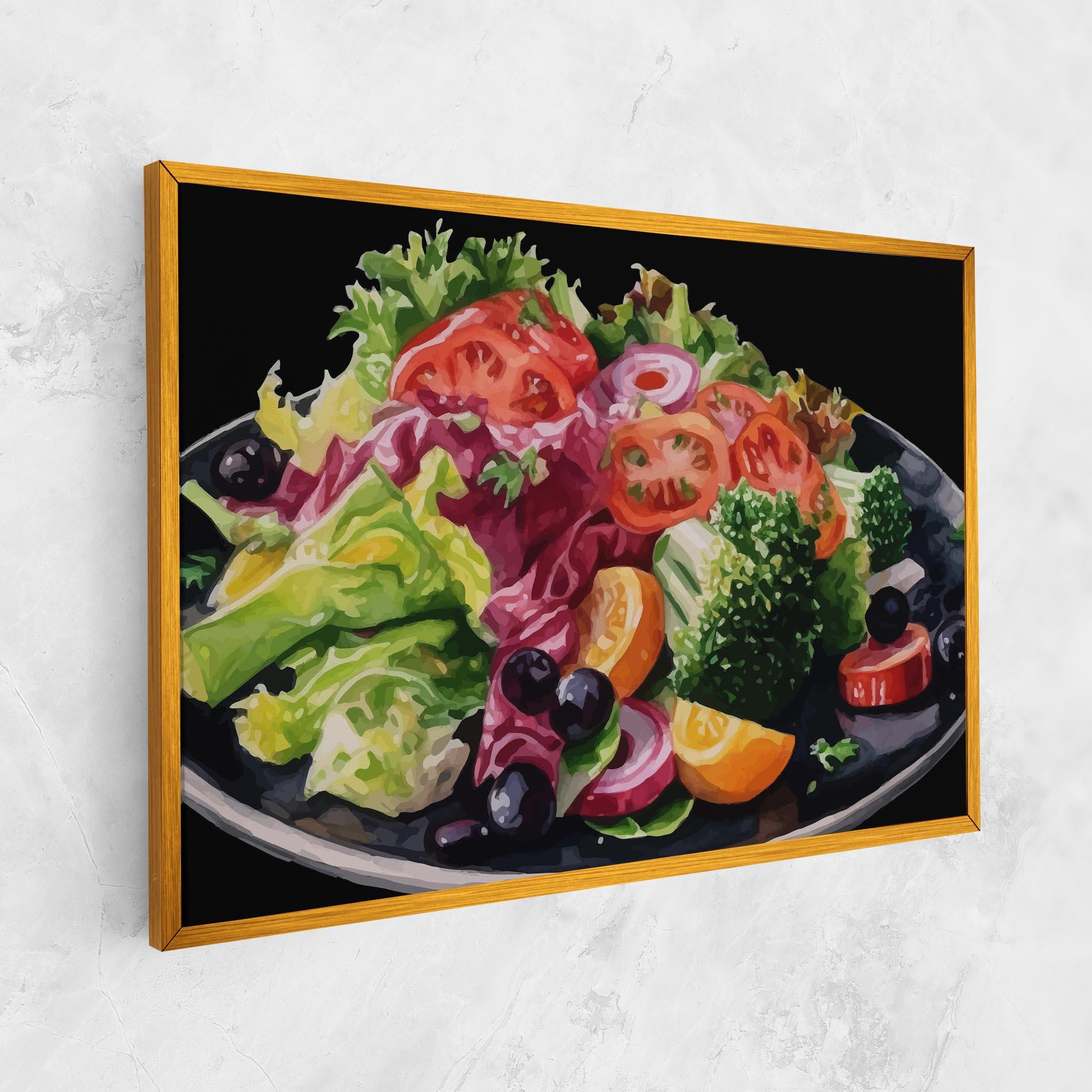 Картина на платно Healthy Tomato Food mockup 1