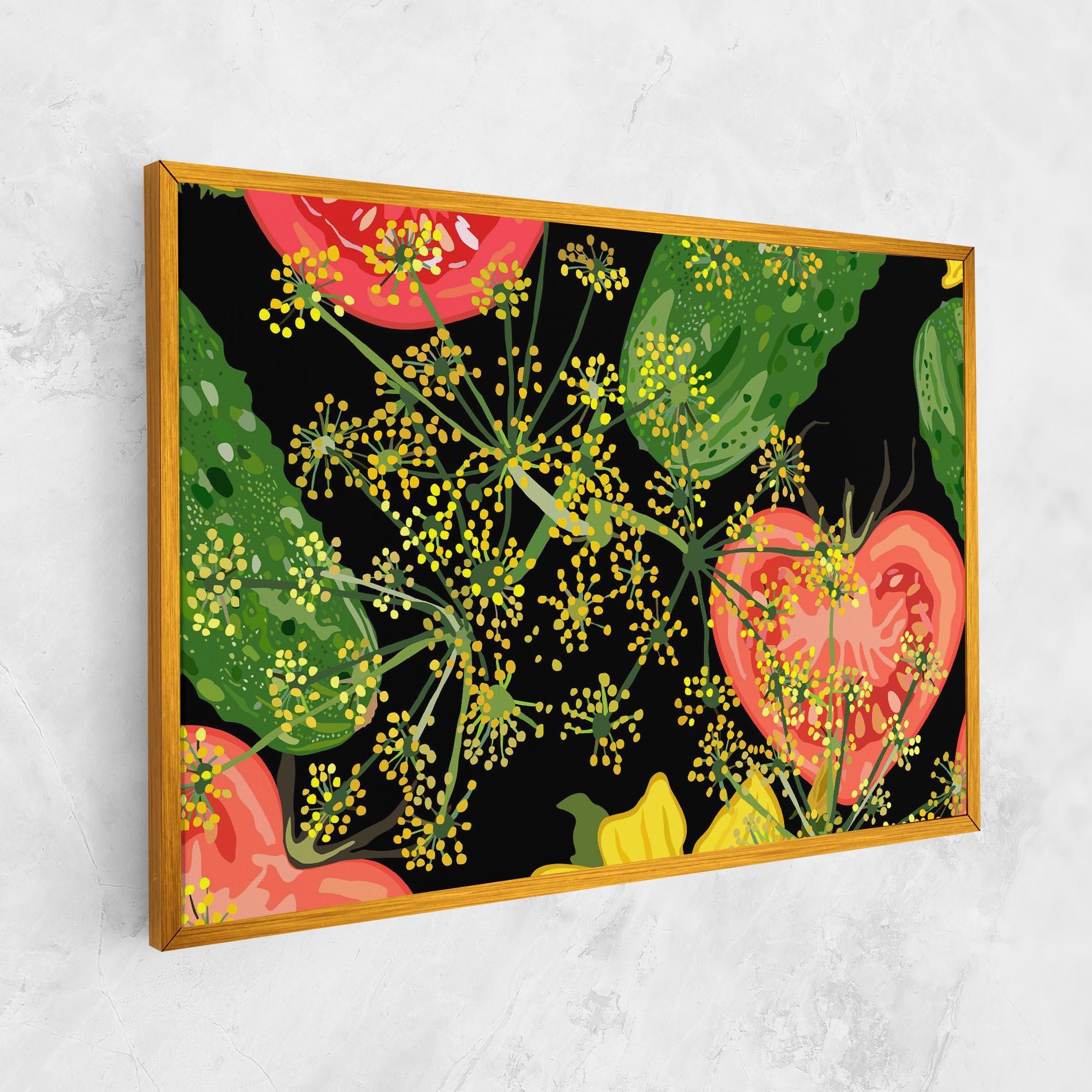 Картина на платно Heart Tomato mockup 1