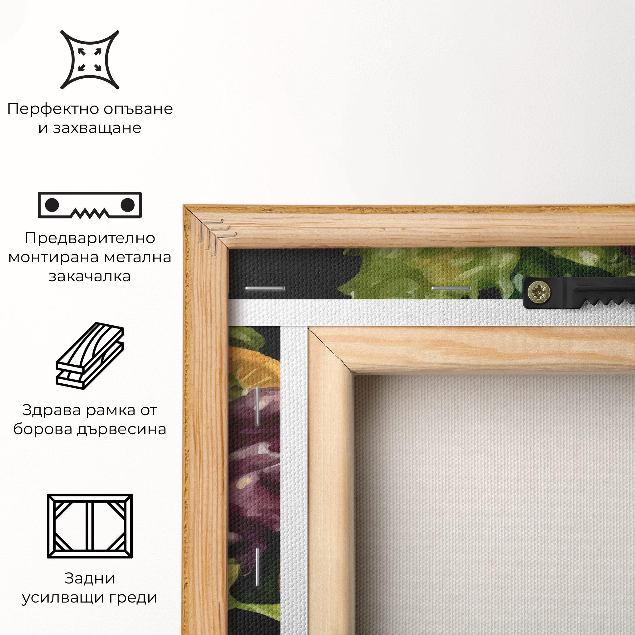 Картина на платно Cucumber Salad mockup 5