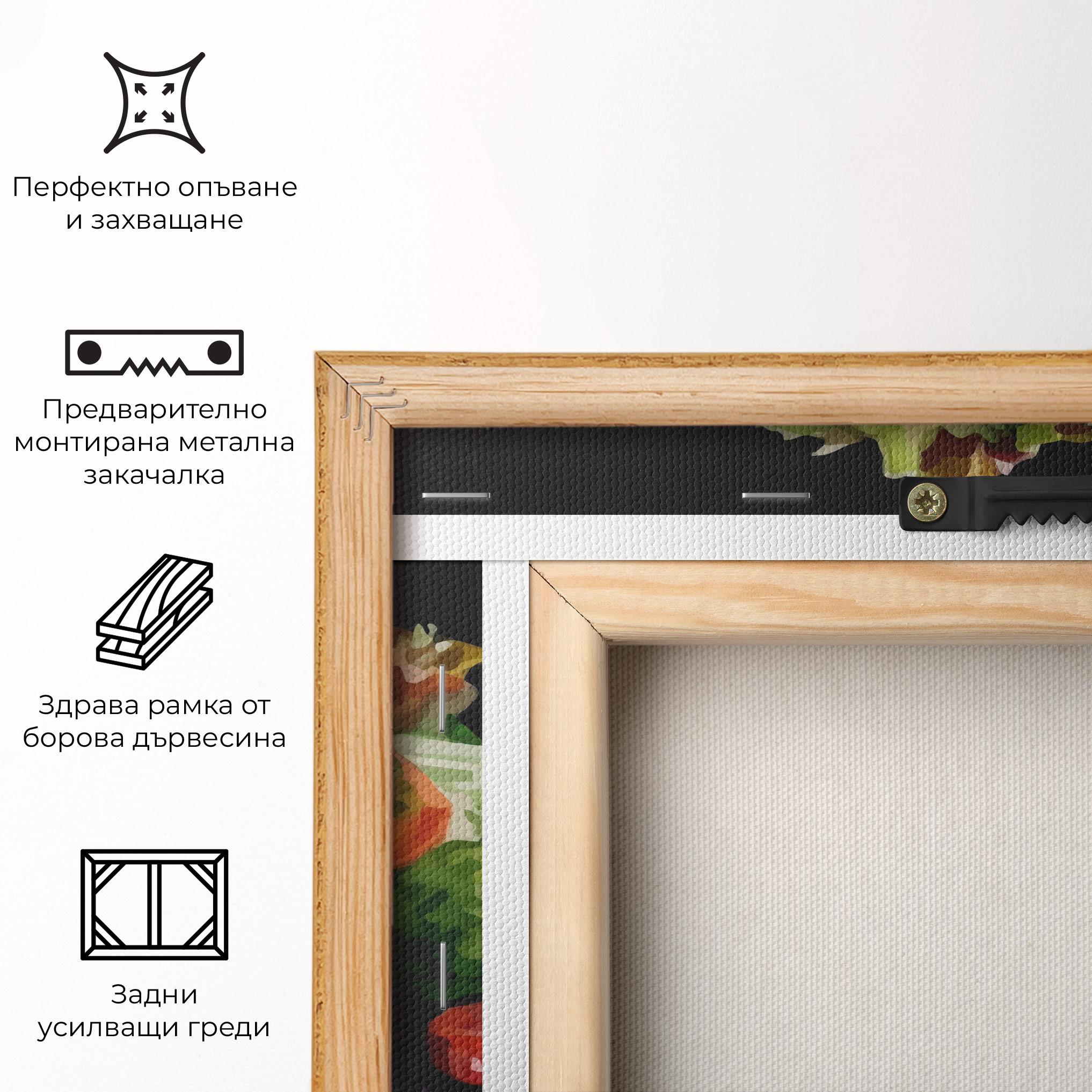 Картина на платно Healthy Tomato Food mockup 5