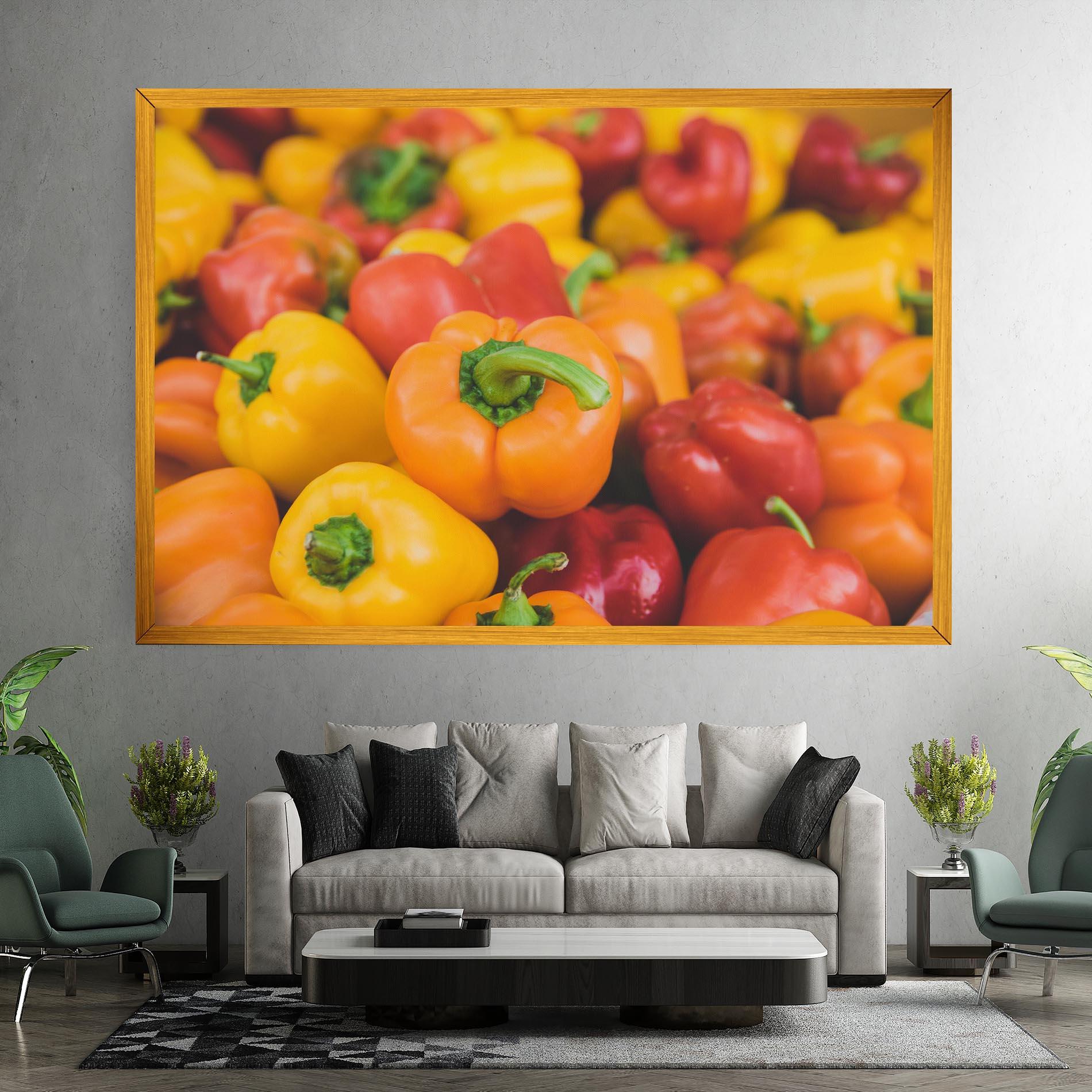 Картина на платно Pepper Mix mockup 7